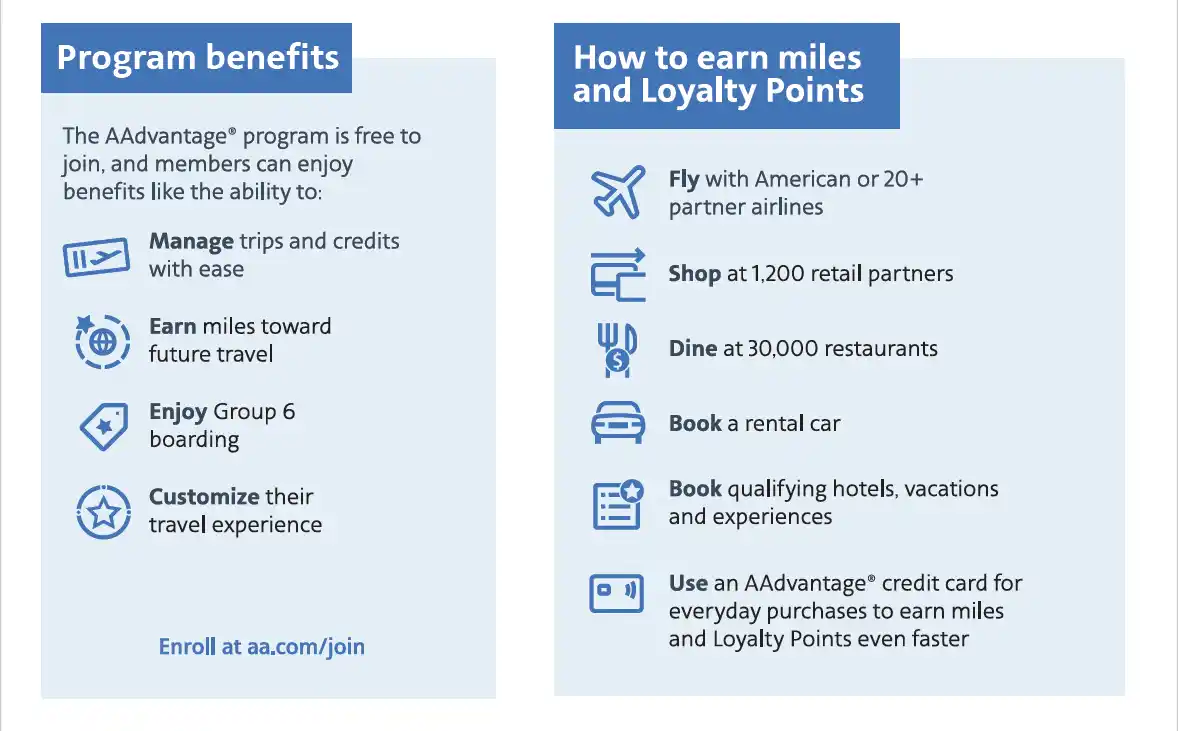 American Airlines Keeps AAdvantage Status and Rewards Unchanged for 2025