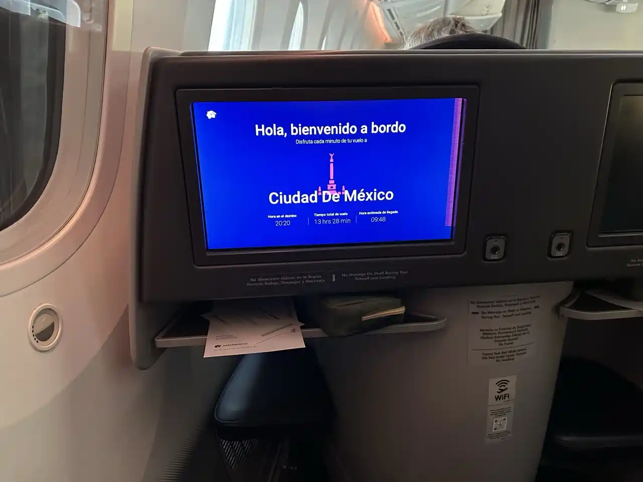 Aeromexico 787-8 Business Class Seat