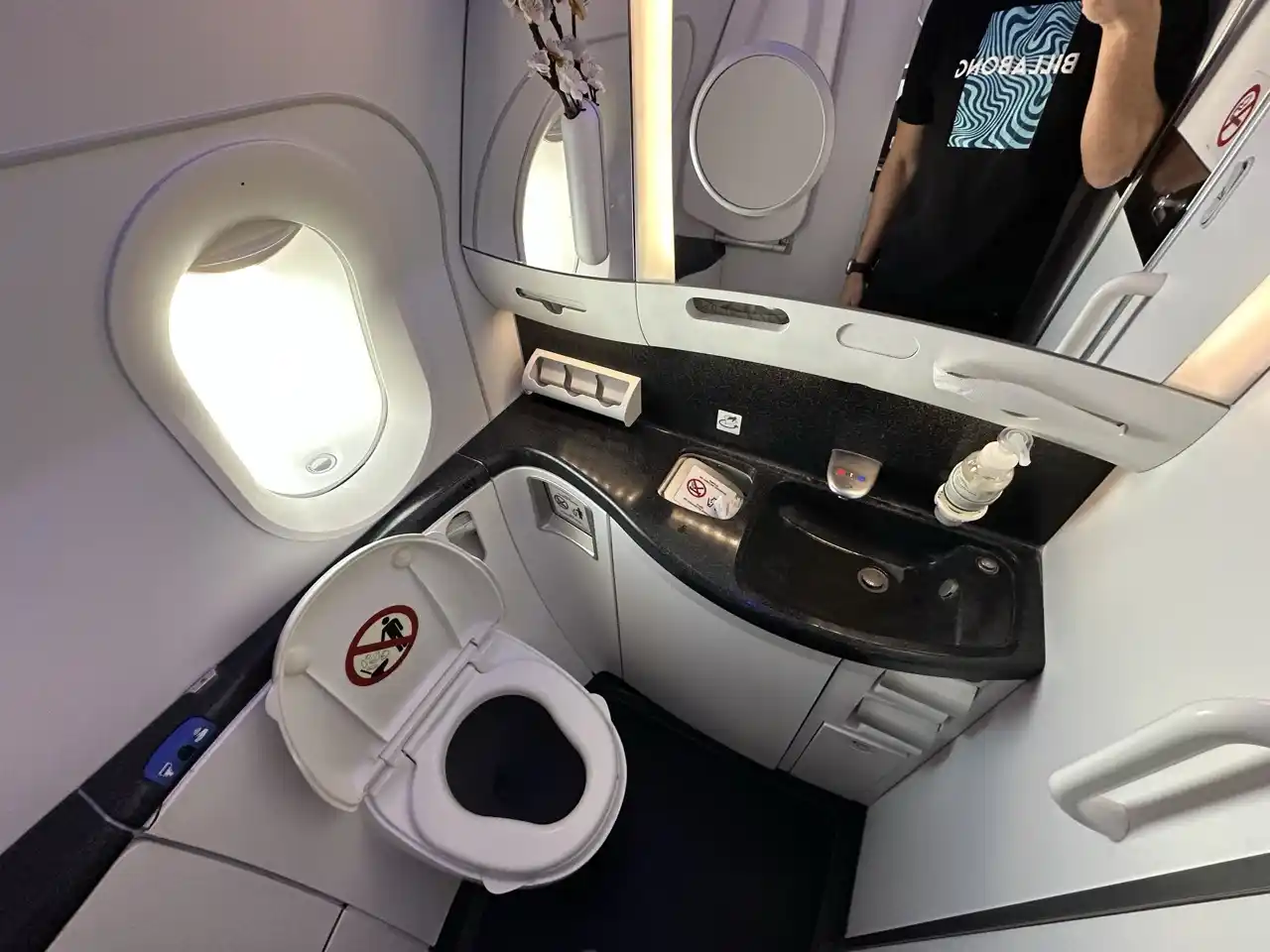 Aeromexico 787-9 Business Class Lavatory