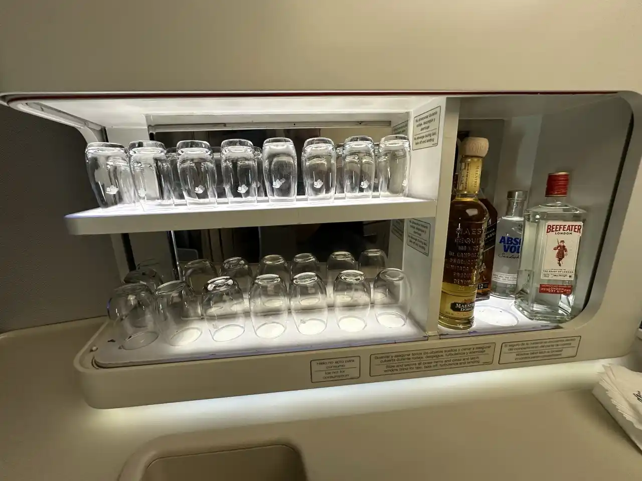 Aeromexico 787-9 Business Class (Premier One) Sky Bar