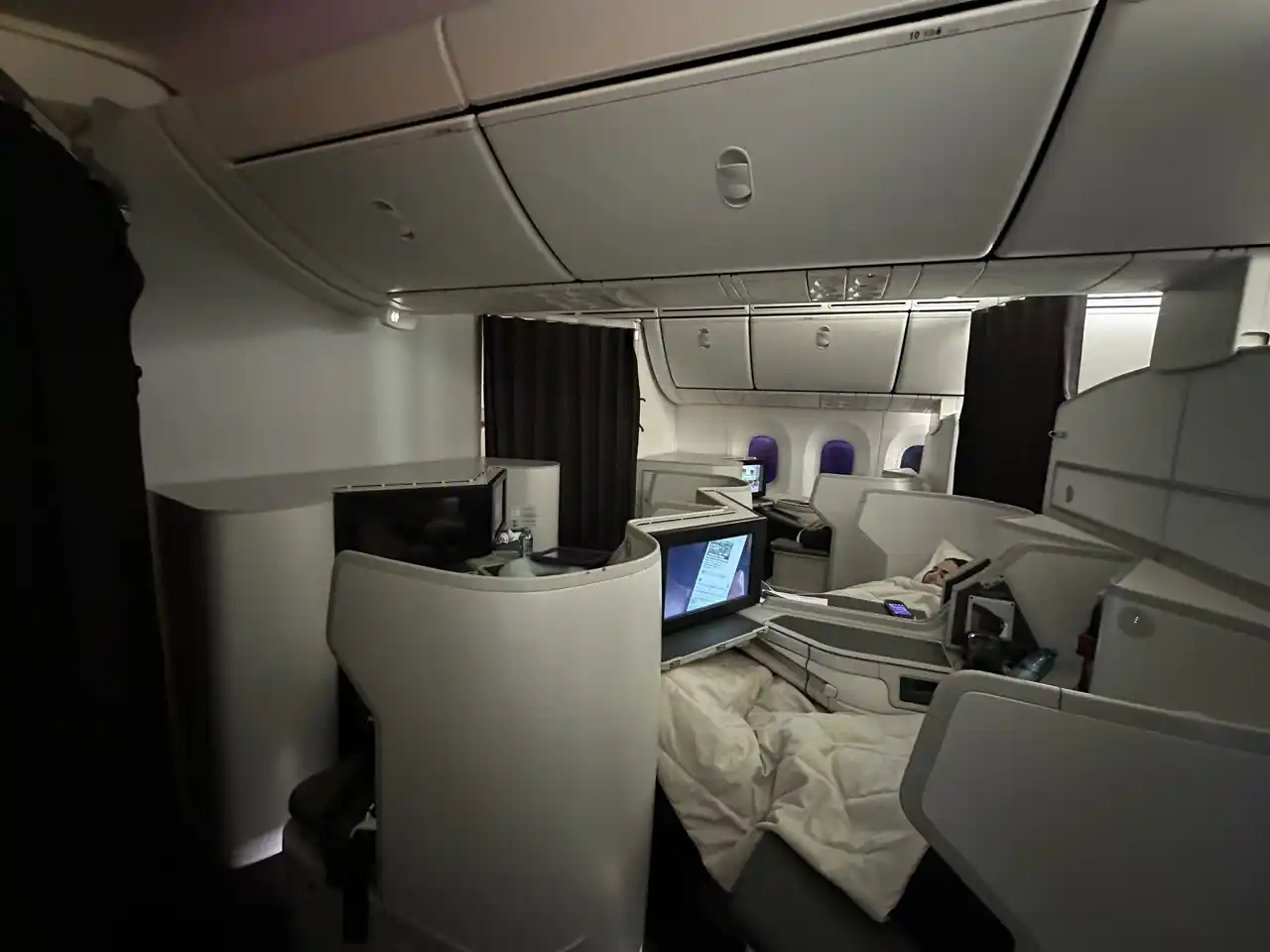 Aeromexico 787-9 Business Class from Mexico City to Buenos Aires: Sleep