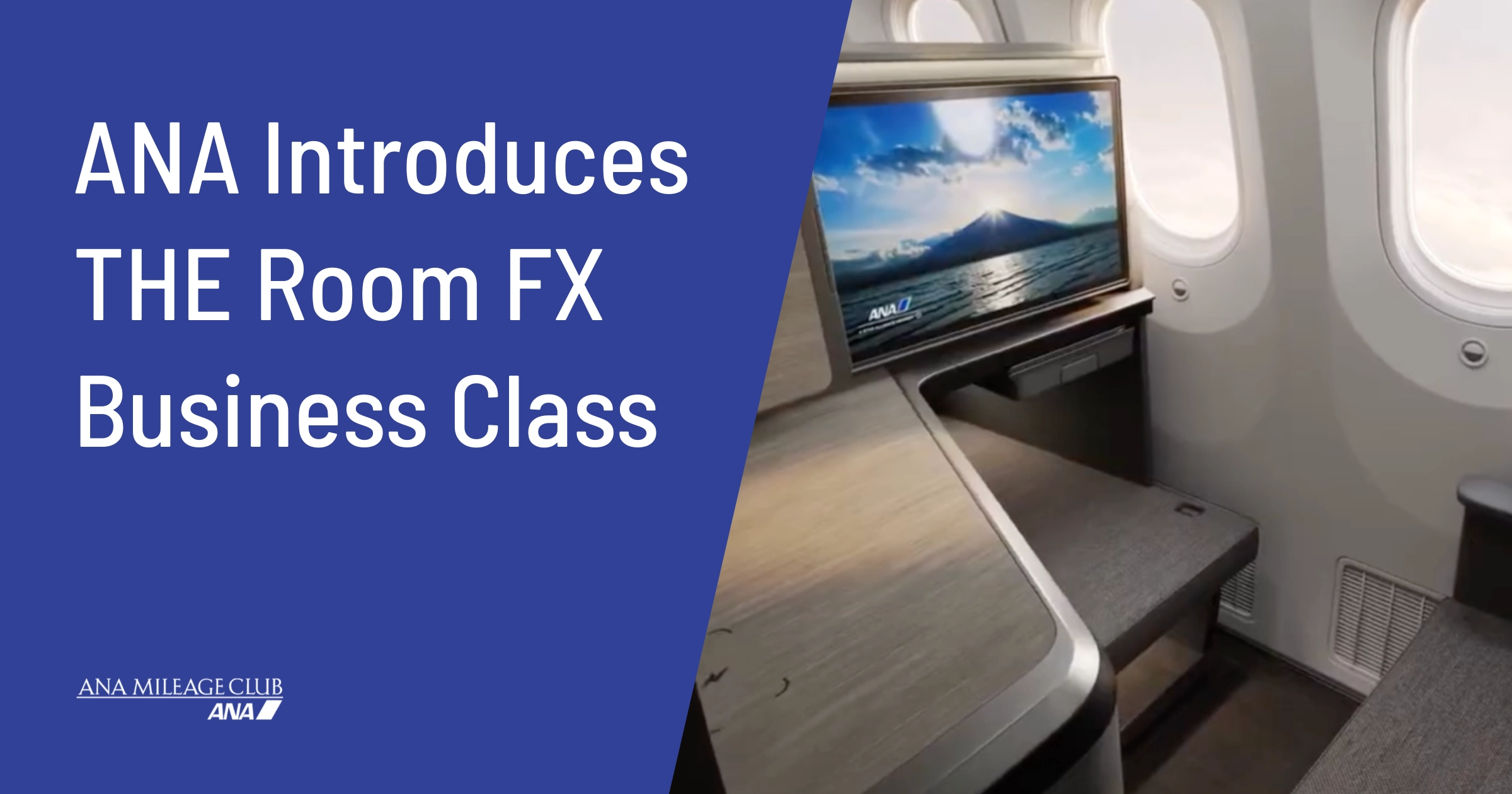 ANA Introduces THE Room FX Business Class for Boeing 787-9