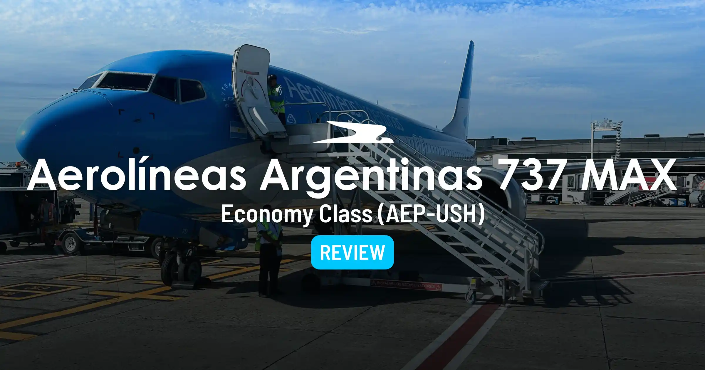 Cover image for Aerolíneas Argentinas 737 MAX 8 Economy Class Review: Buenos Aires to Ushuaia