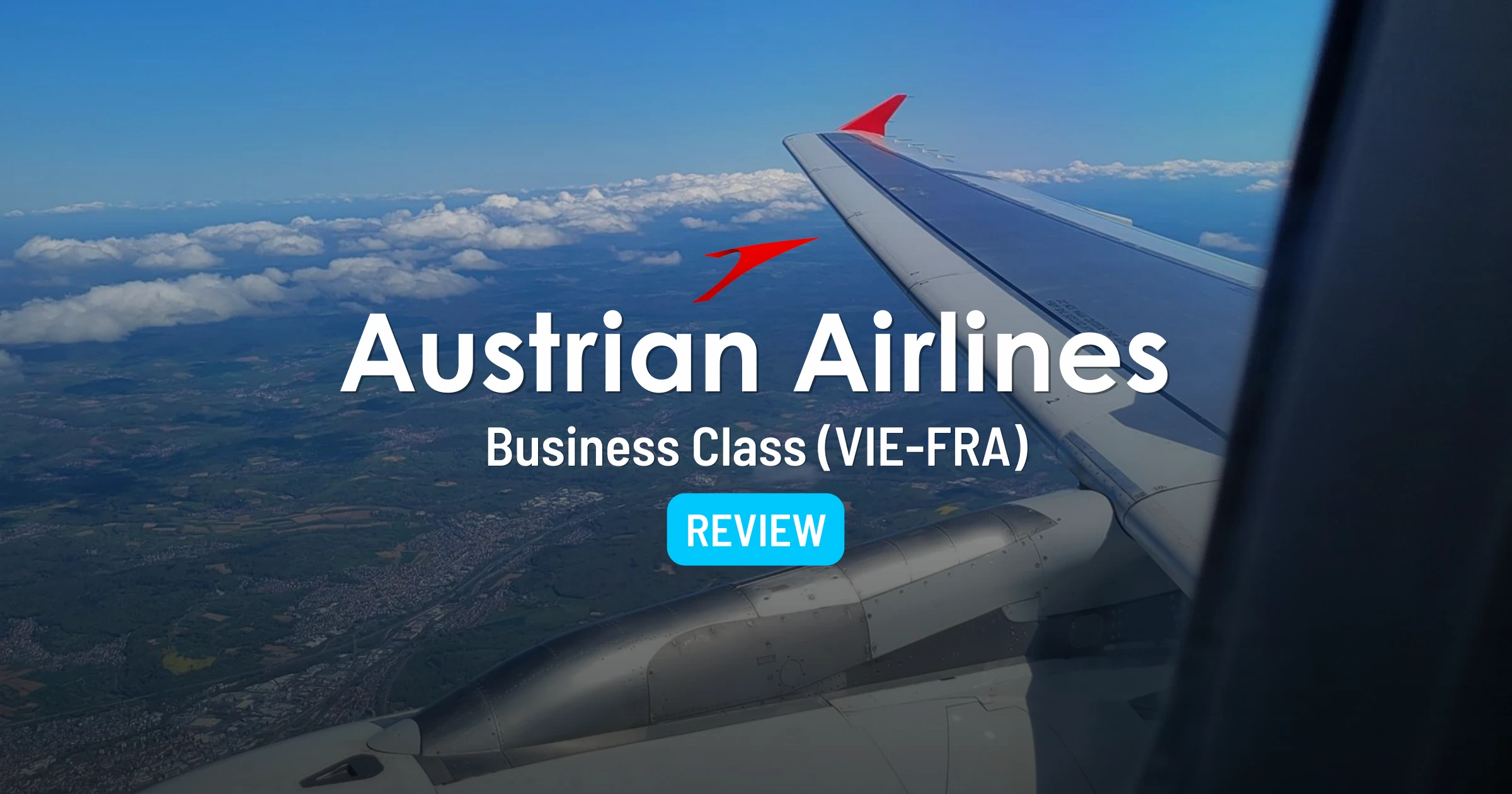 Cover image for Austrian's Impressive Intra-Europe Business Class (VIE-FRA)