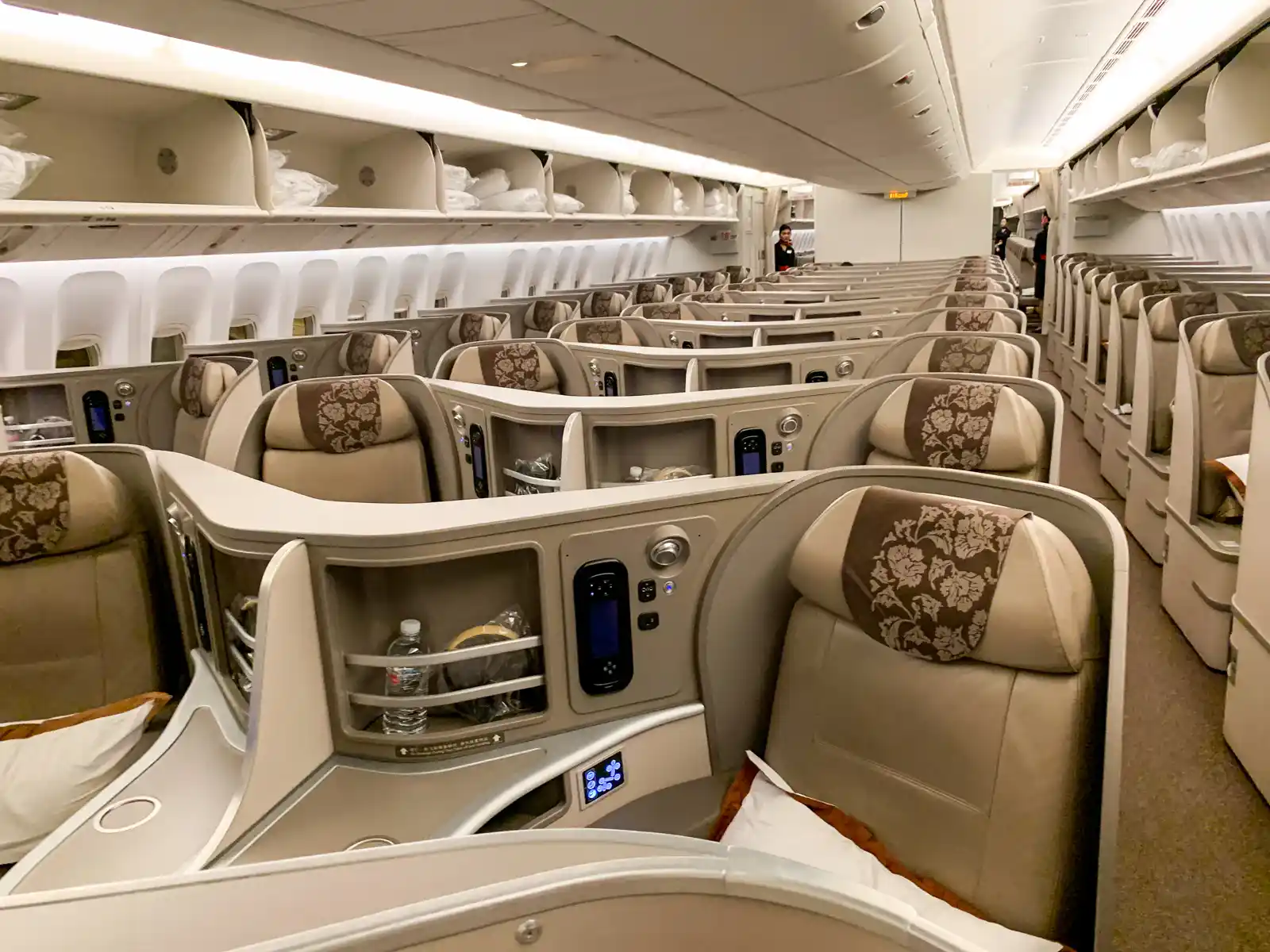 China Eastern Airlines Business Class Cabin (2023).