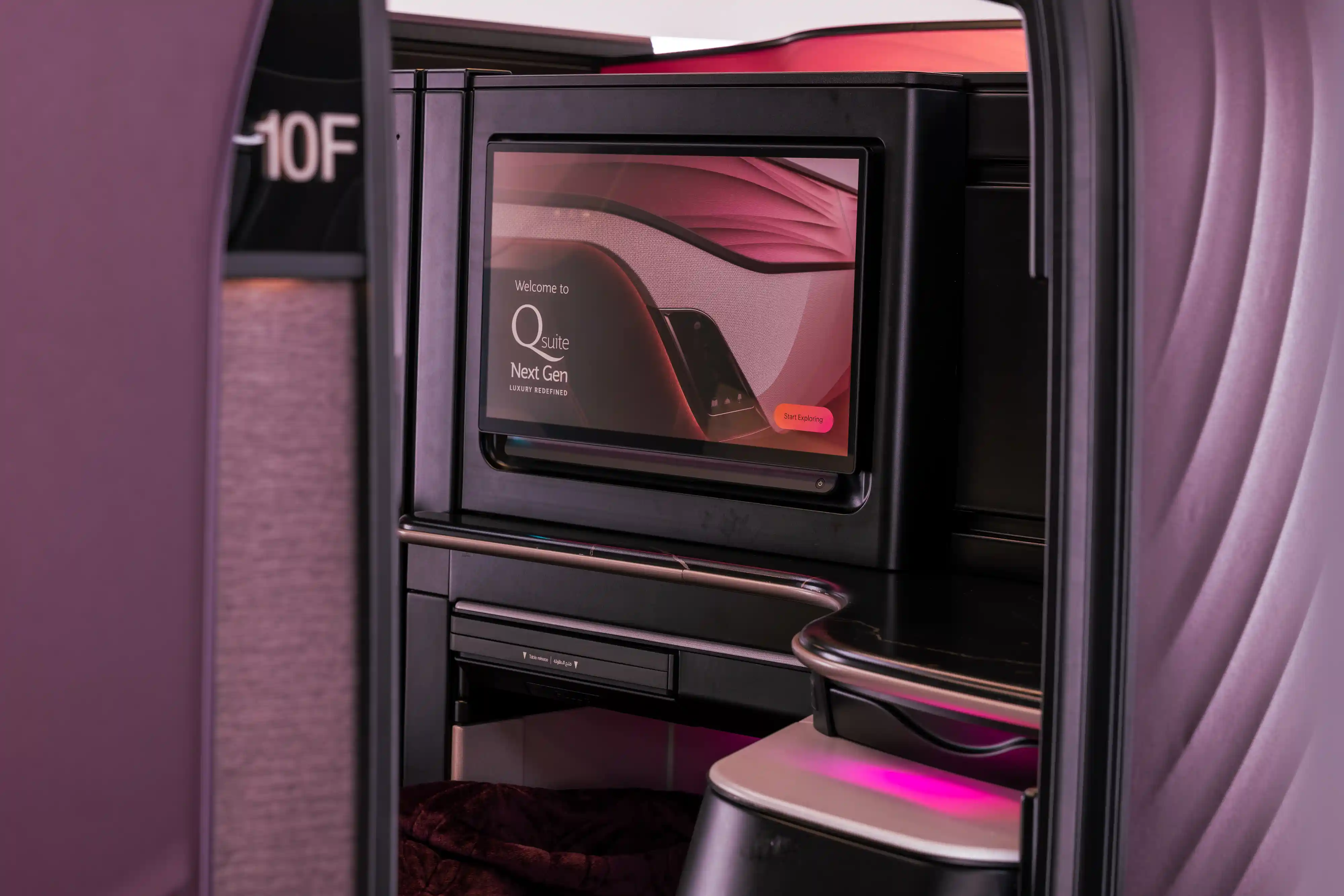 Qatar Airways Qsuite Next Gen in 2025.