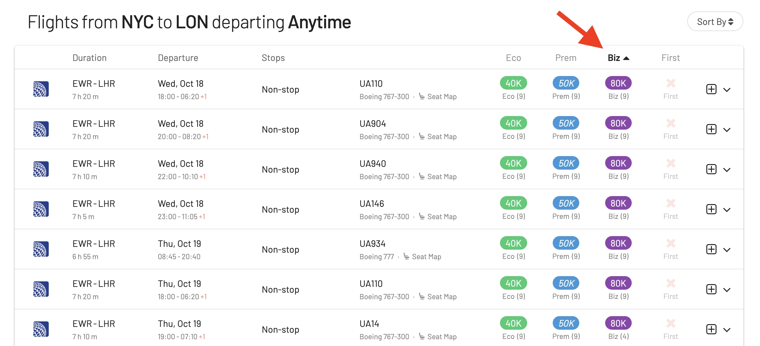 How to find cheaps award flight using AwardFares.