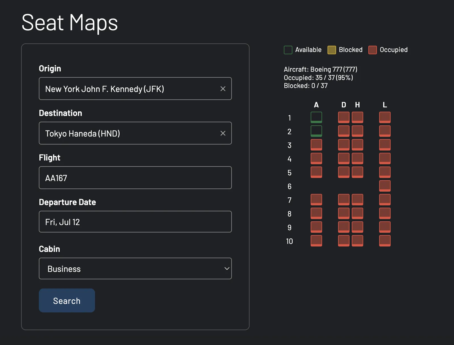 AwardFares Now Supports Dark Theme.