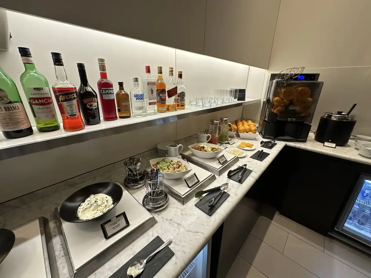 LATAM Buenos Aires Lounge at Ezeiza for Delta One Passengers