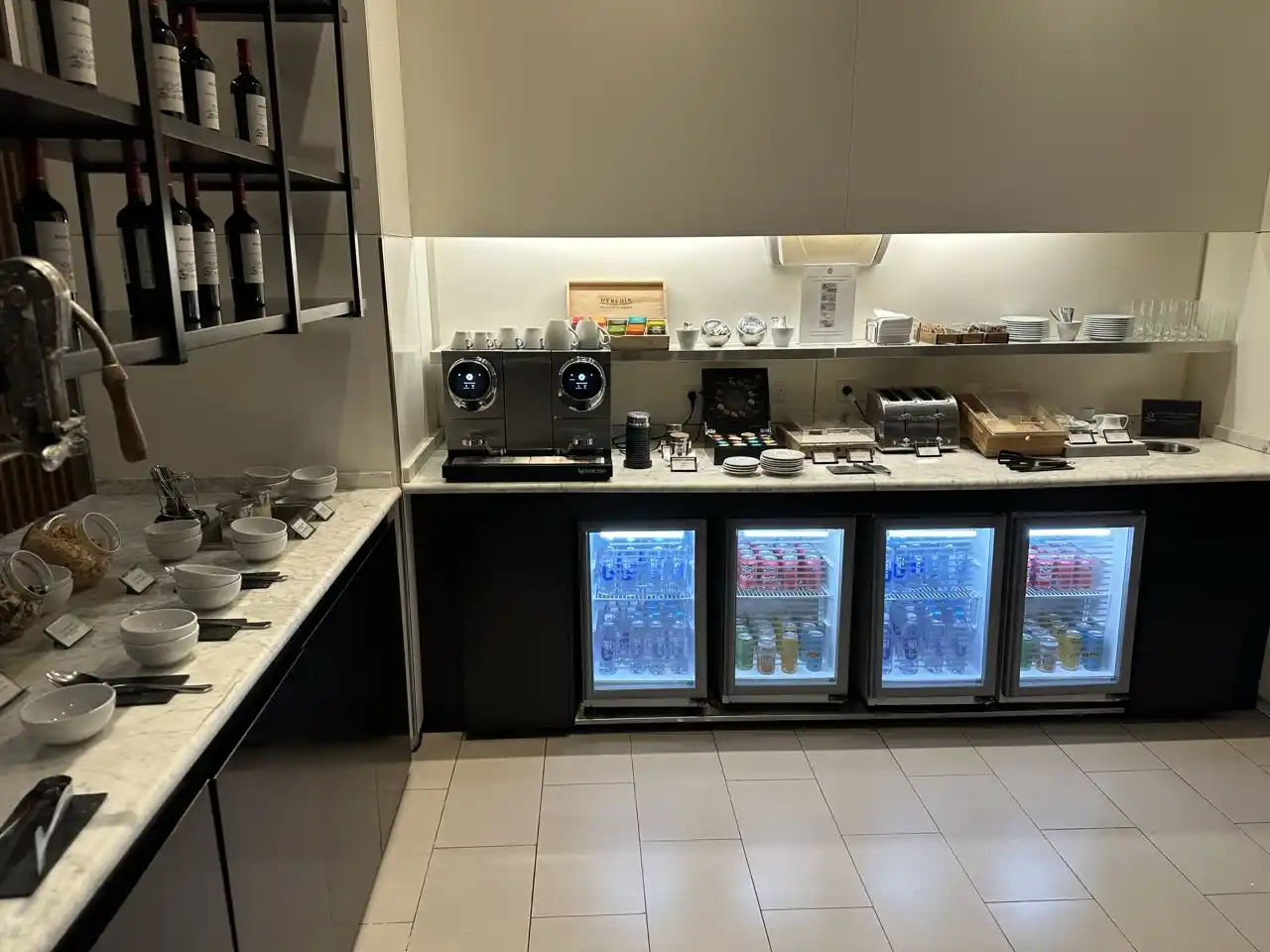 LATAM Buenos Aires Lounge at Ezeiza for Delta One Passengers