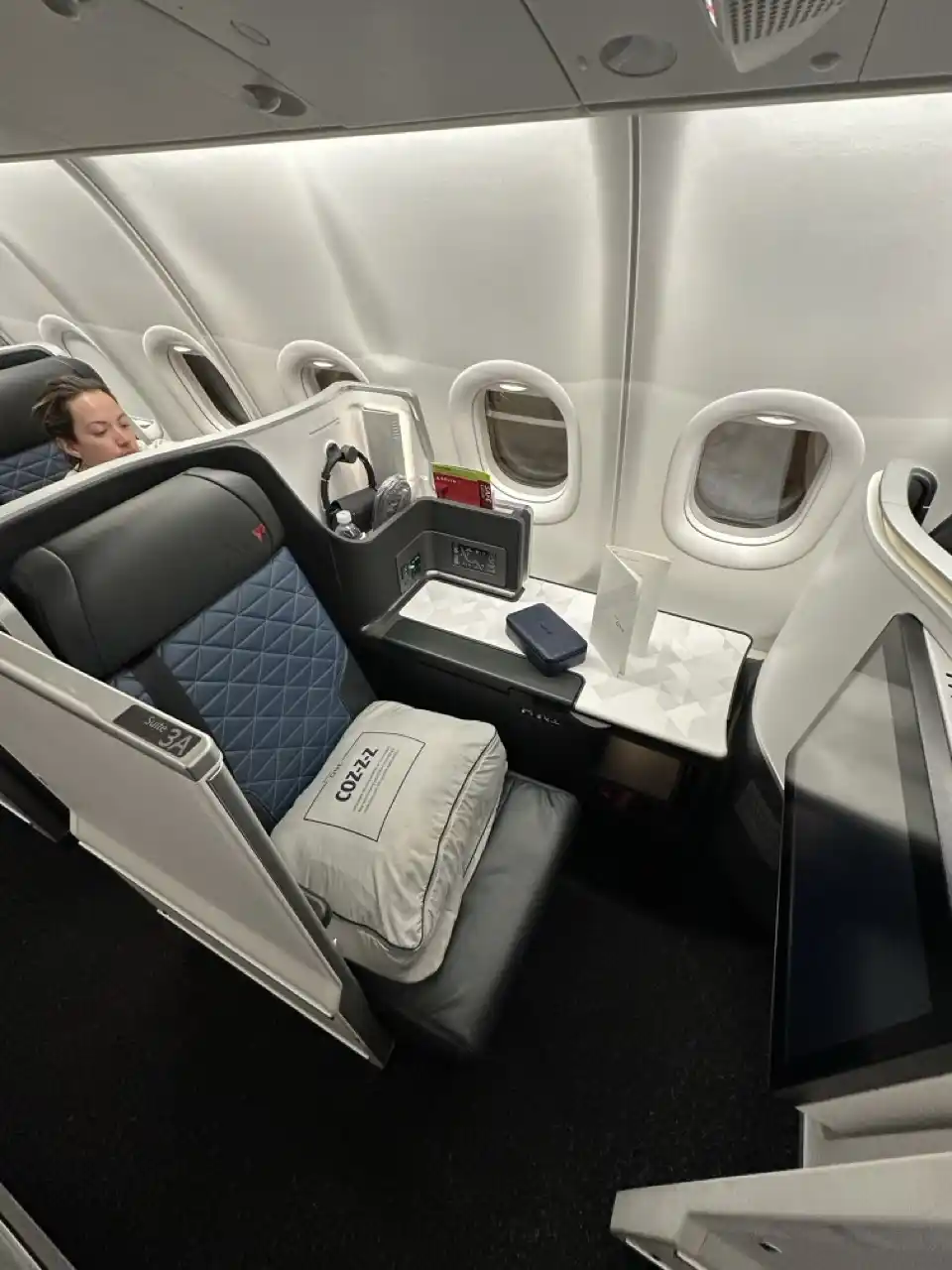 Delta One Suites Airbus A330-900neo from Buenos Aires to New York