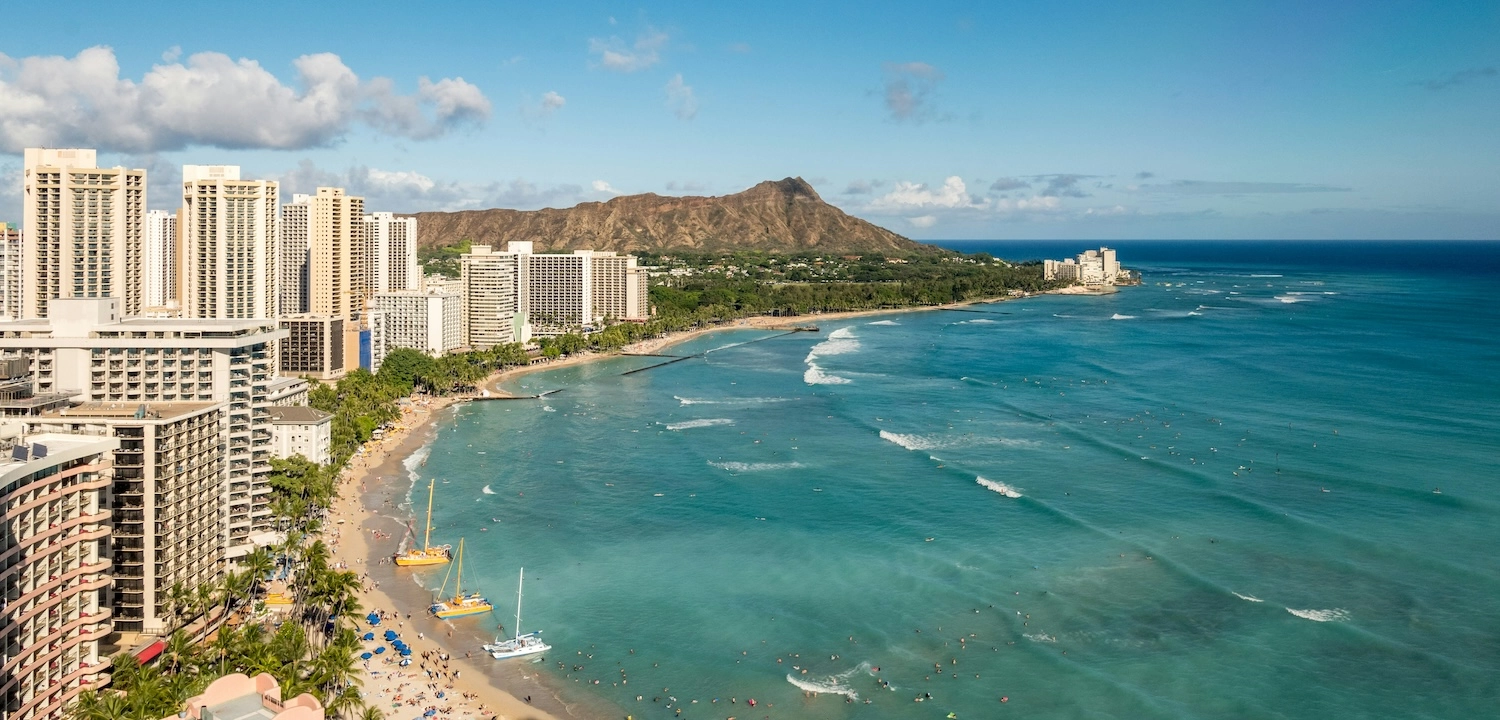 Honolulu as a Mileage Plan Easter Destination in 2024.