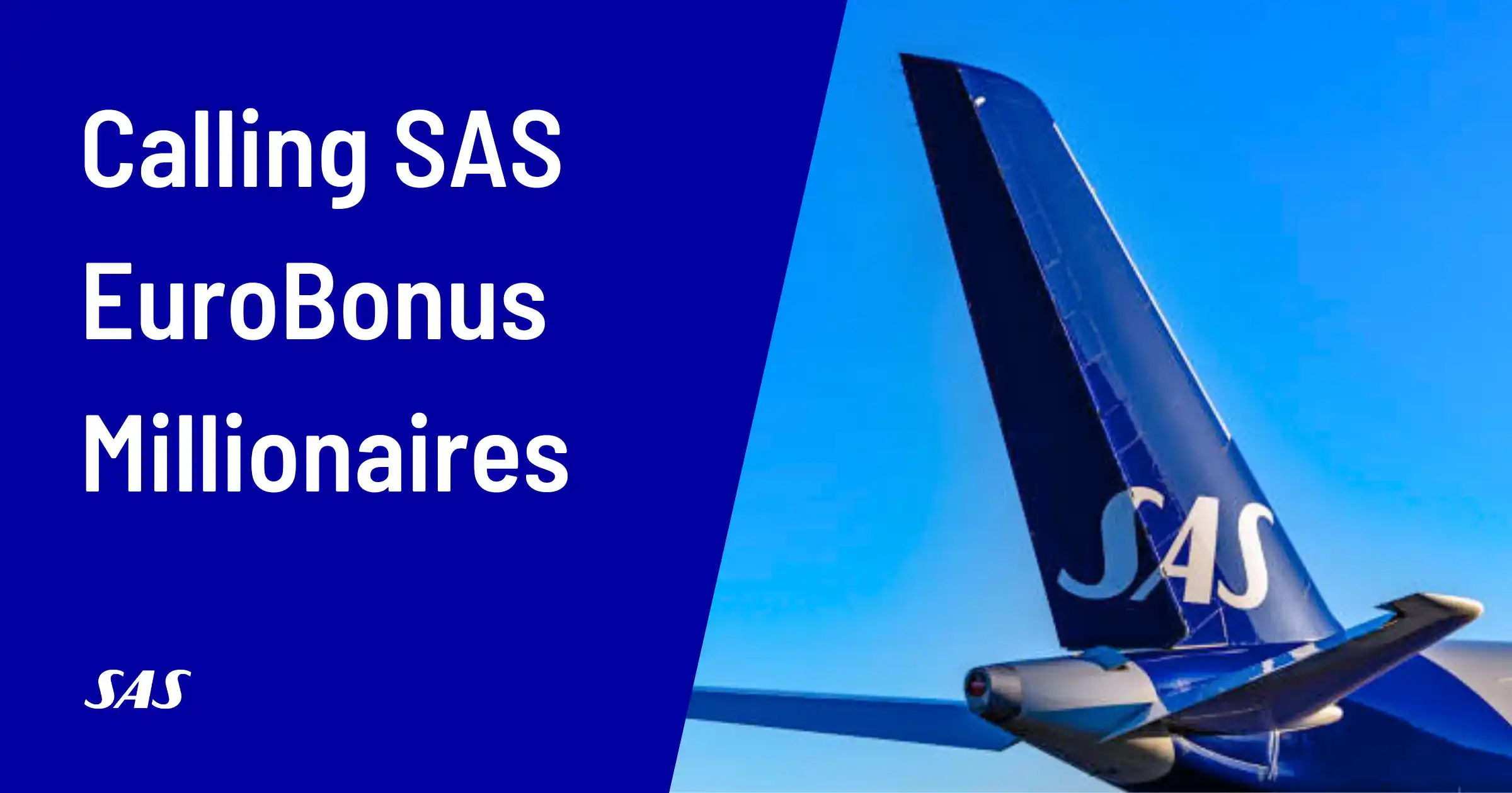 Cover image for Did You Take the SAS EuroBonus Millionaire Challenge? Claim Your Free AwardFares Diamond Access!