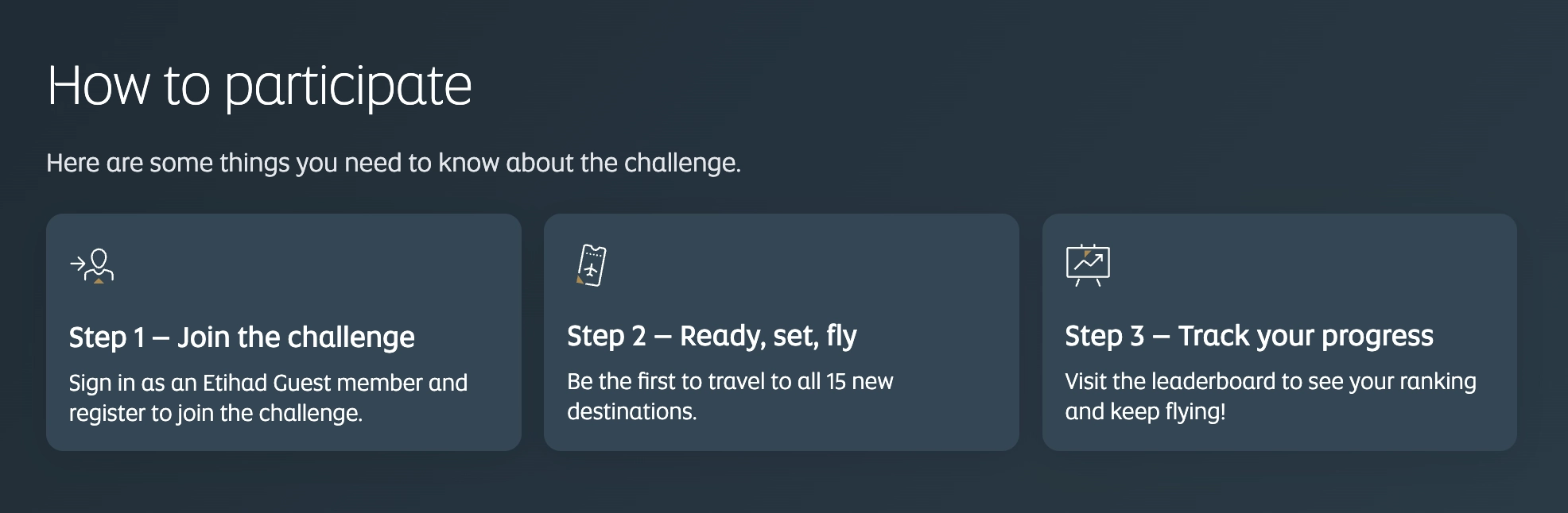 win 5 Million Miles with the Extraordinary Challenge by Etihad Guest.