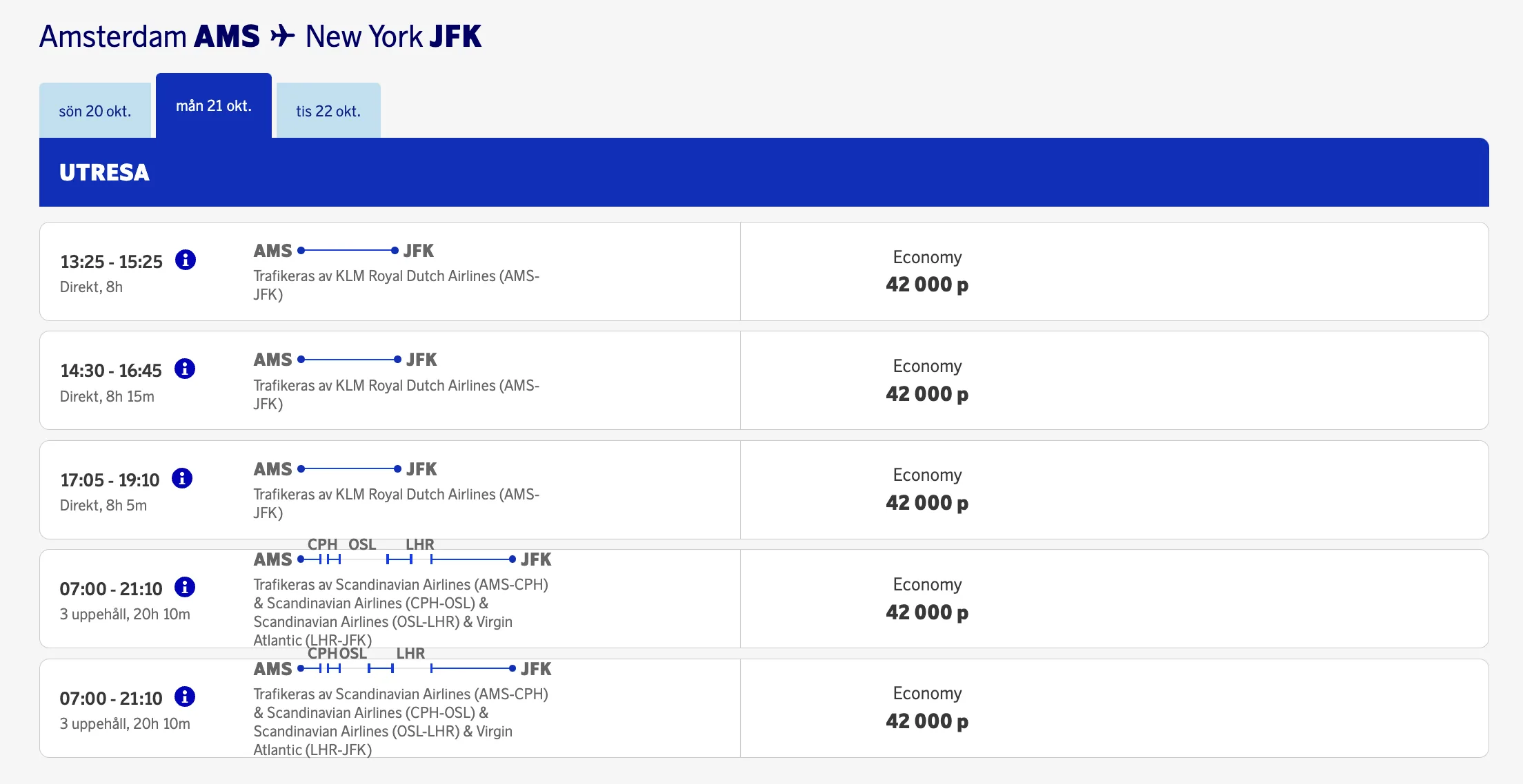 Guide To Using SAS EuroBonus Points Now In SkyTeam AwardFares Blog