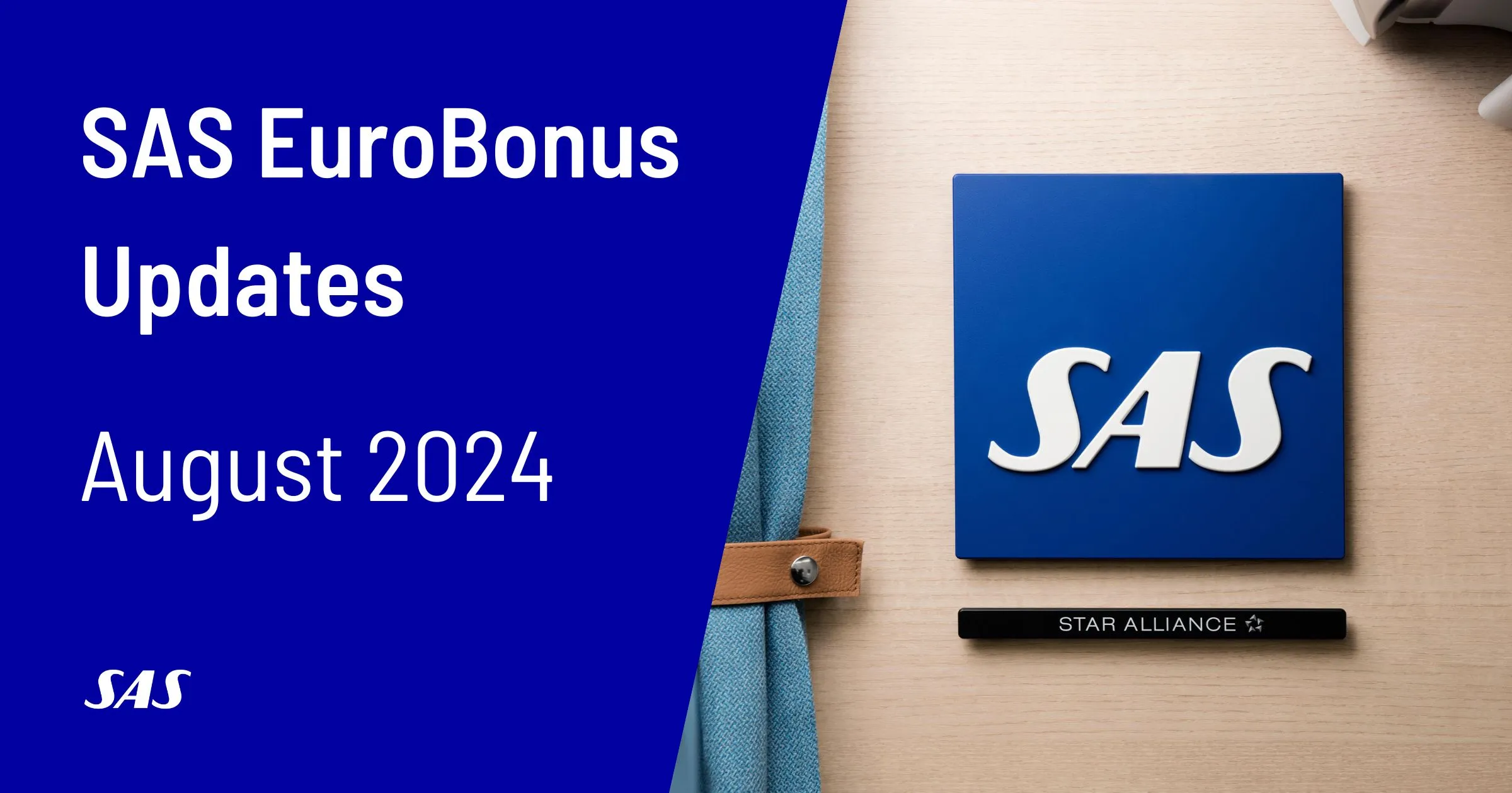 Cover image for Updates For SAS EuroBonus Members (August 2024)