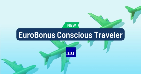 SAS EuroBonus Conscious Traveler.