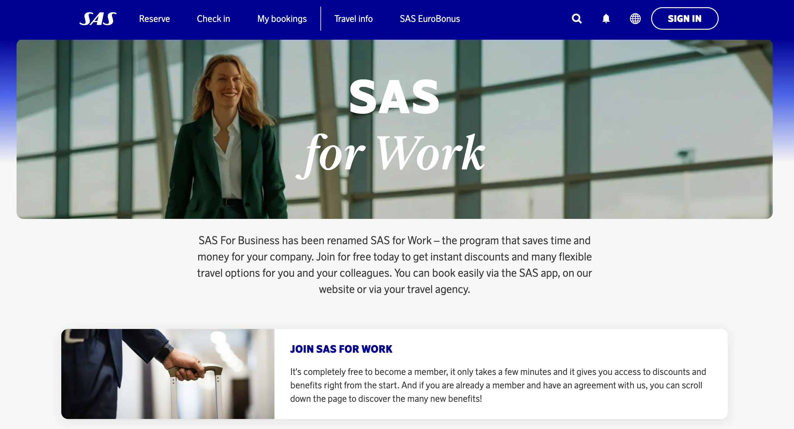 SAS announces 'SAS for Work'.