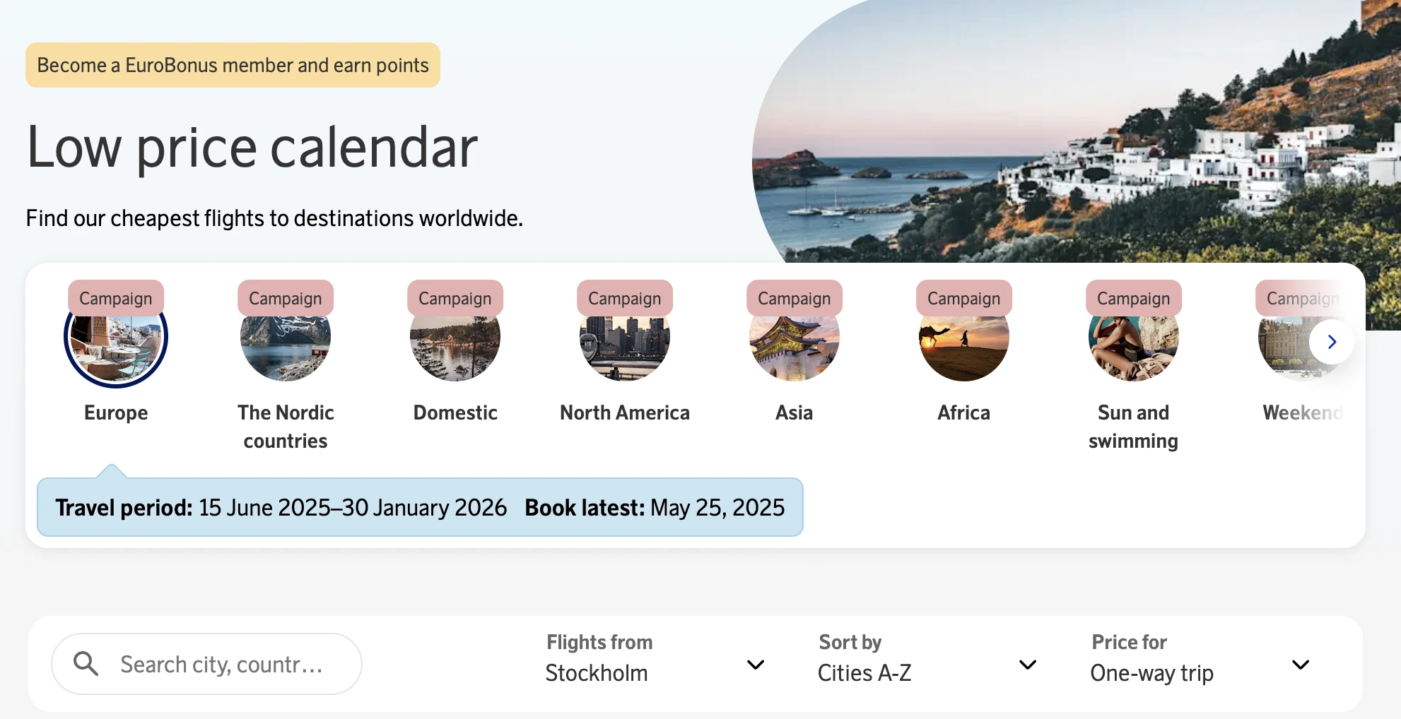 SAS is offering discounted revenue tickets across all destinations (The Big Sale)