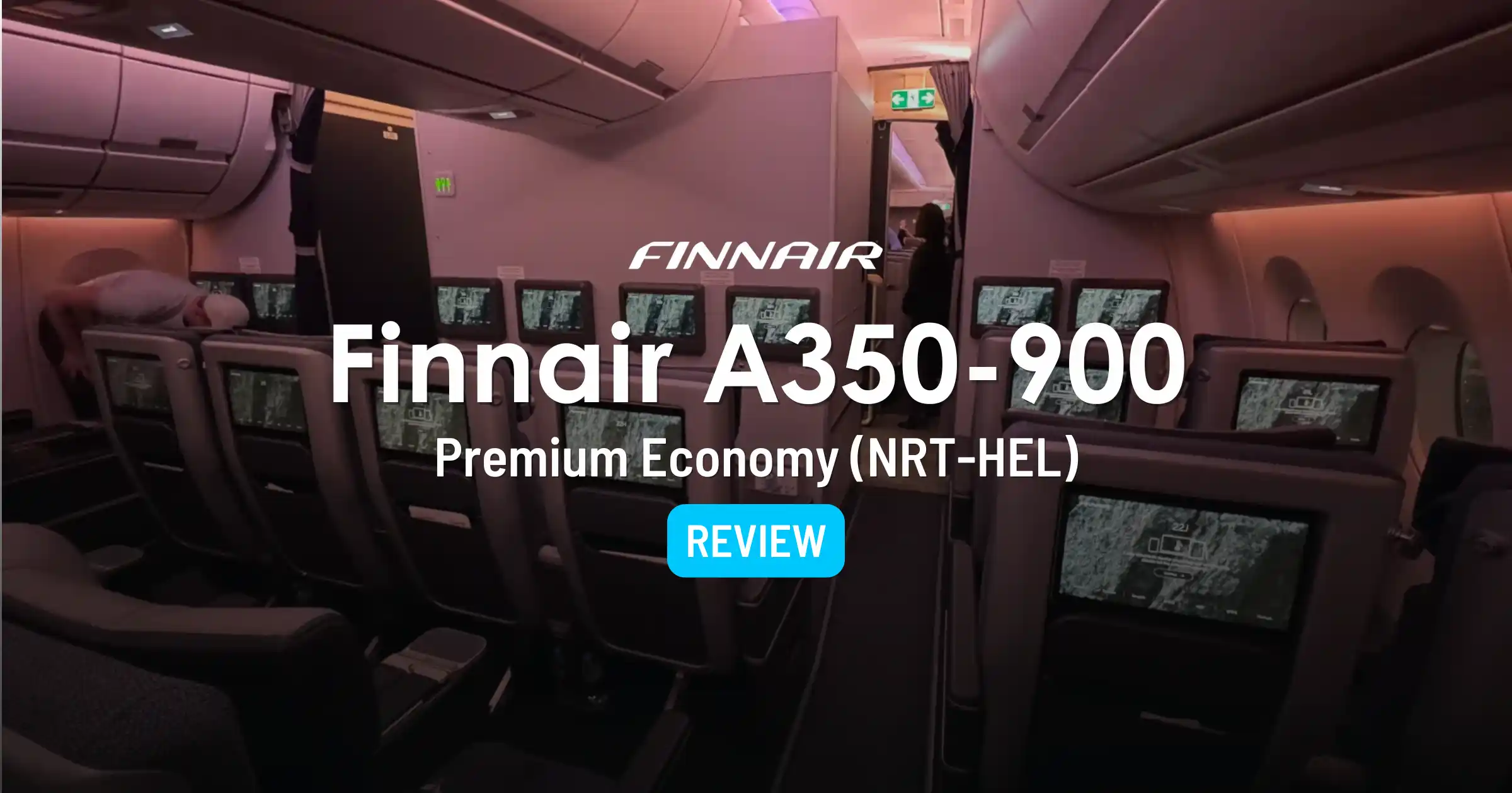 Cover image for A Review of Finnair's Premium Economy from Tokyo to Helsinki (A350-900)