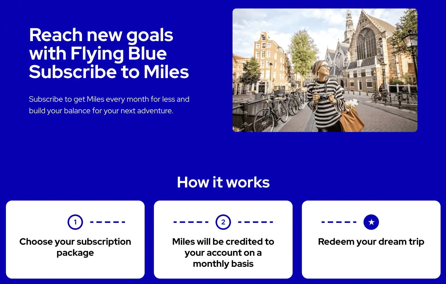 The New Flying Blue Subscribe To Miles Monthly Subscription.