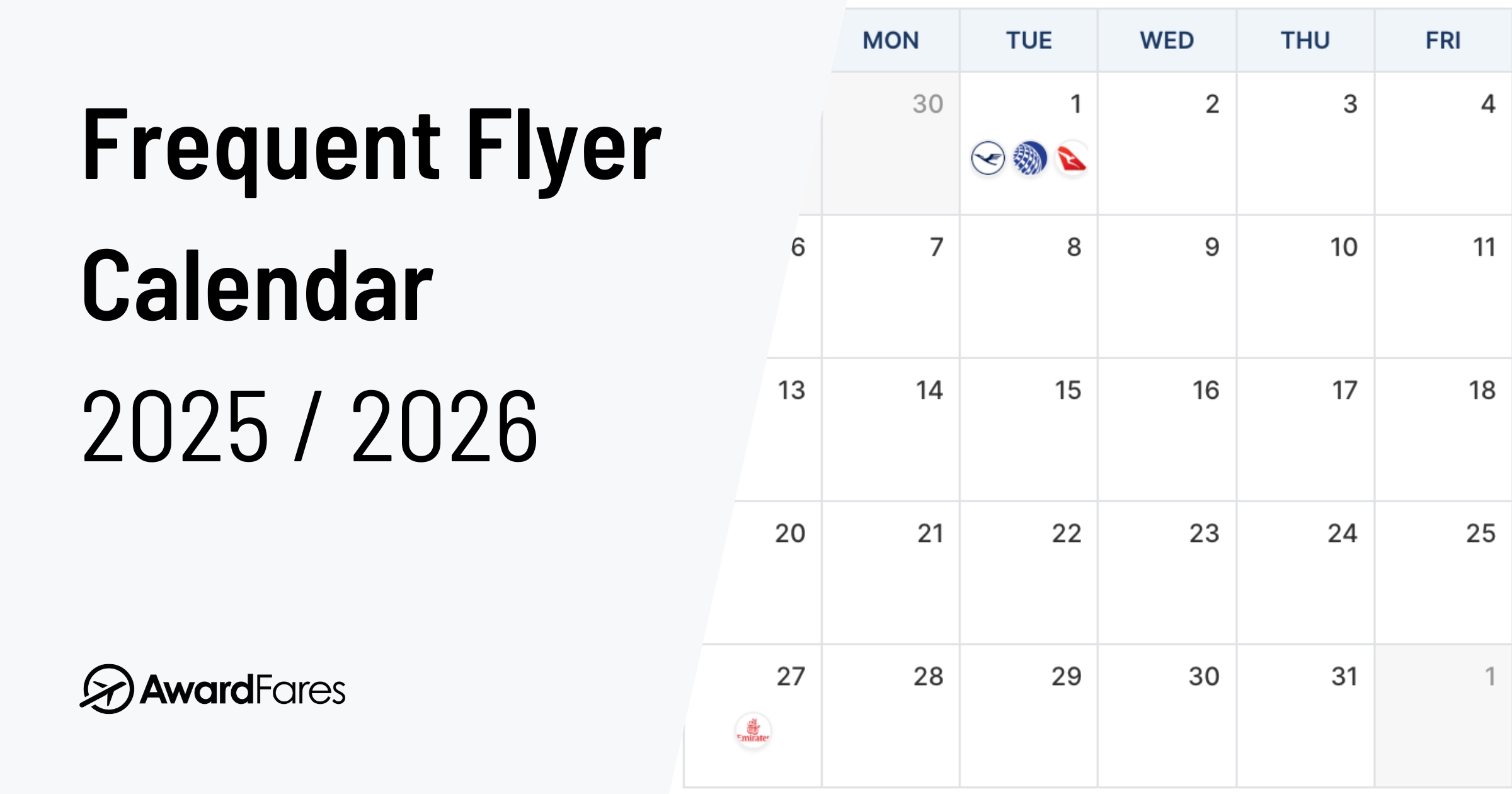 Cover image for Ultimate Frequent Flyer Calendar: Track All Airline Loyalty, Route & Fleet News