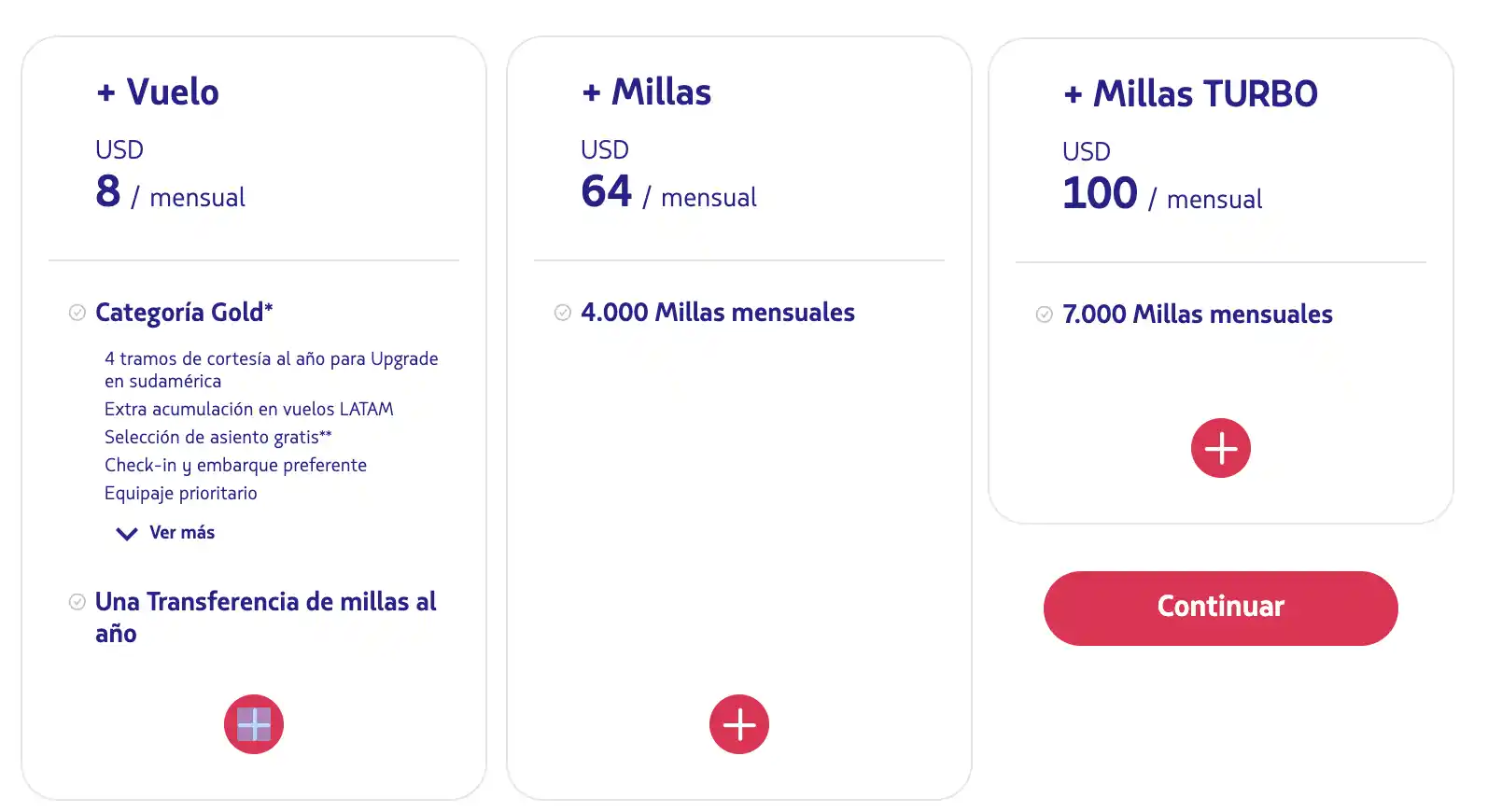 Club LATAM Pass Logo: Miles Subscription Package.