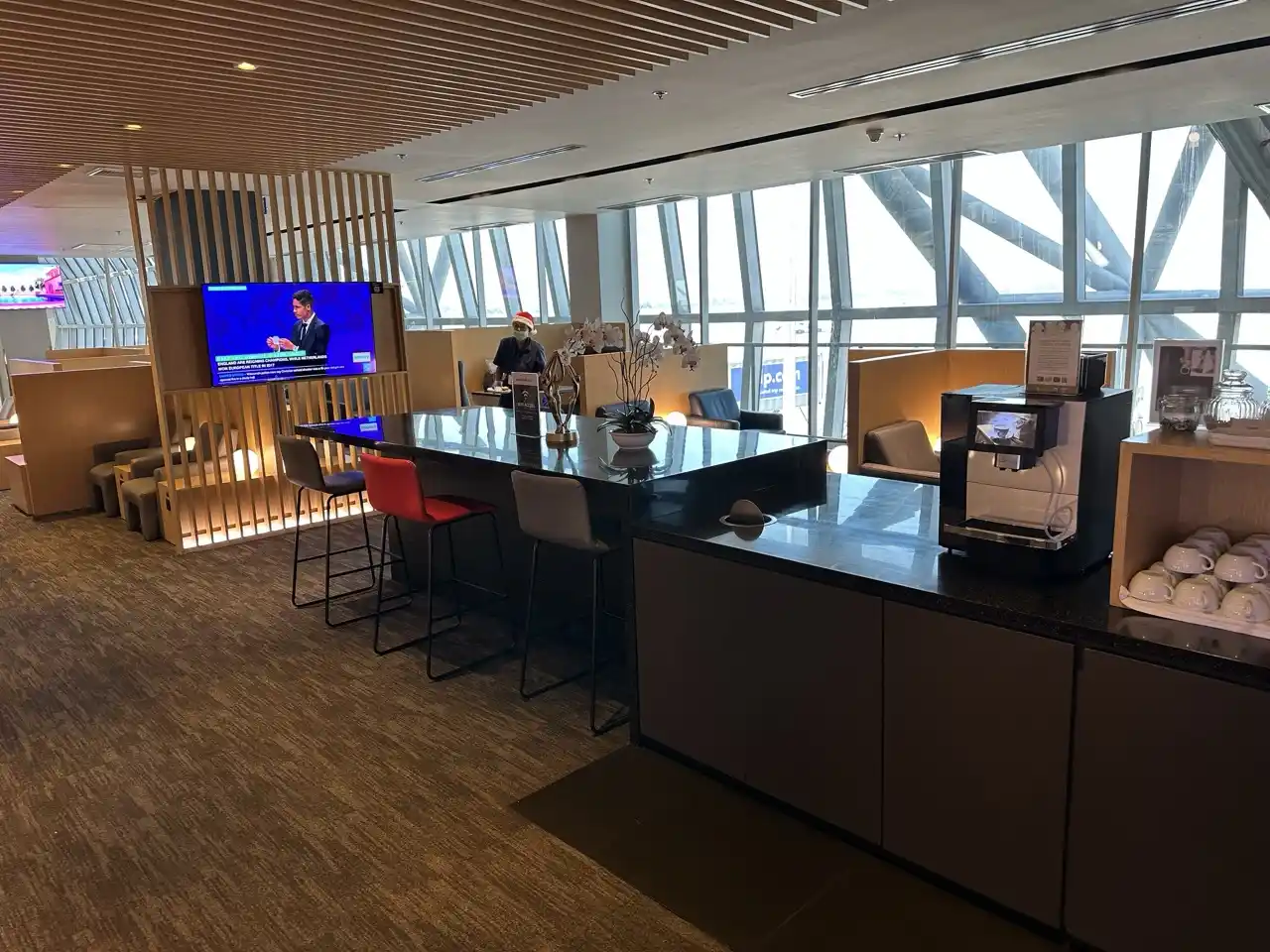 Air France Lounge at Bangkok Suvarnabhumi Airport