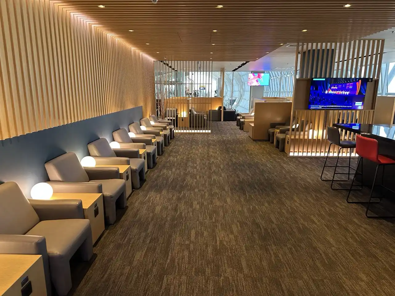 Air France Lounge at Bangkok Suvarnabhumi Airport