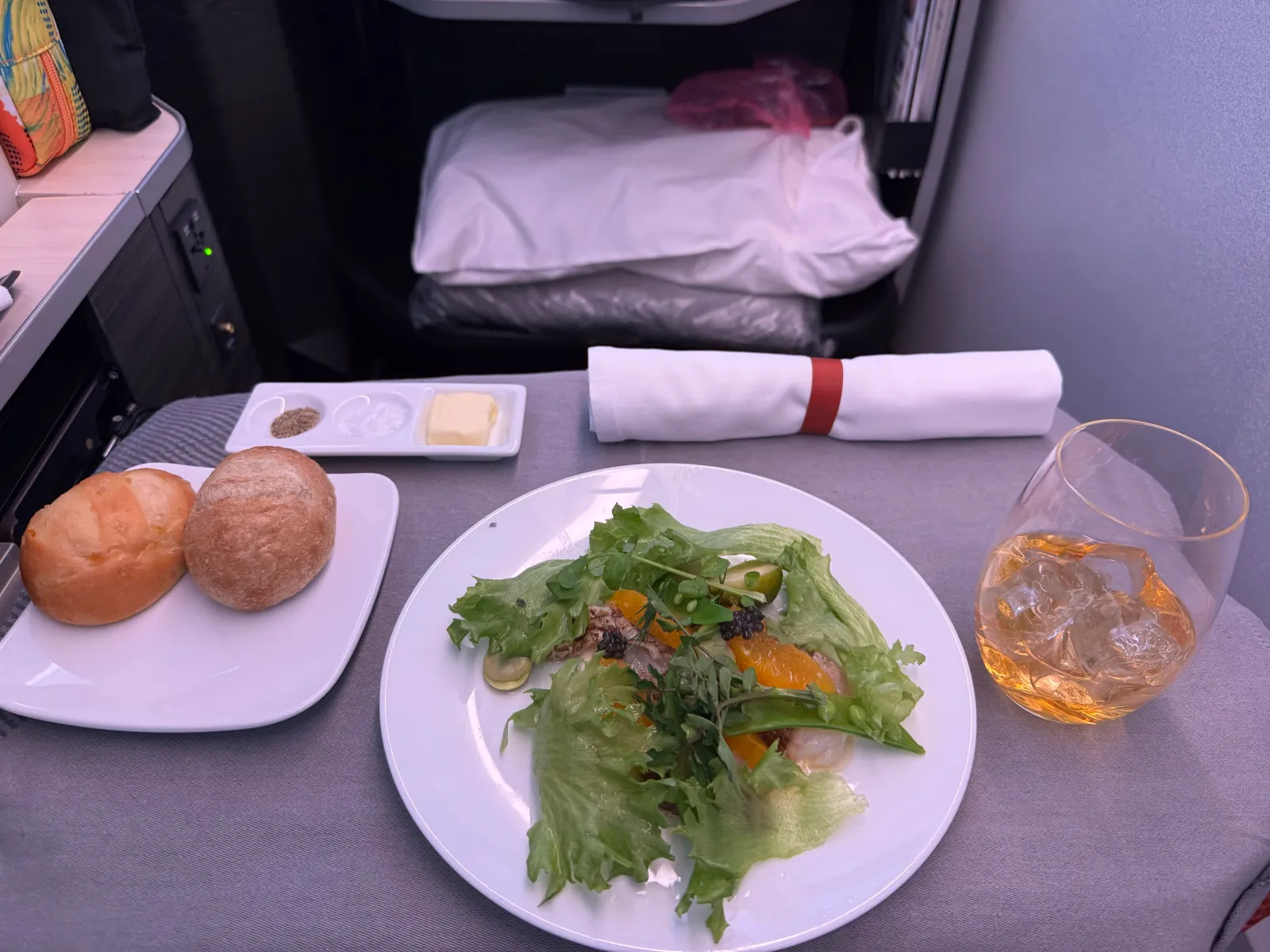 JAL Sky Suites Appetizer