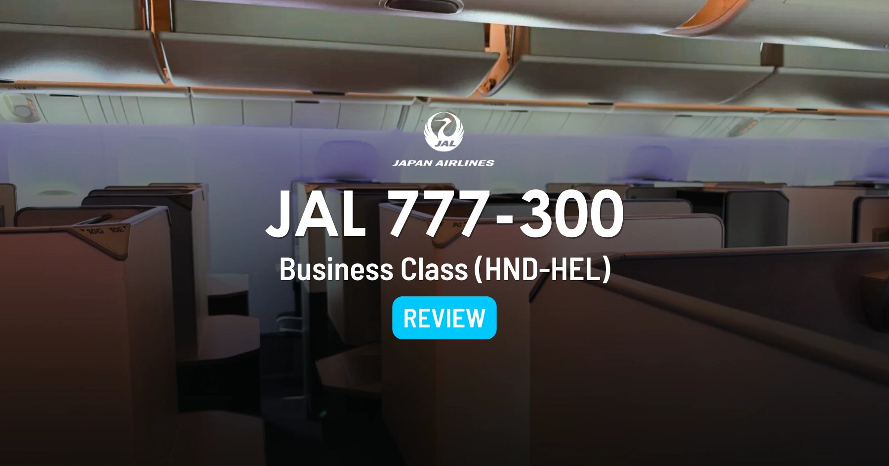 Cover image for JAL Business Class Review: Are The Sky Suites on the 777 Worth It?
