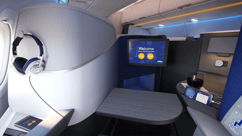 Book JetBlue Mint with points in 2024.