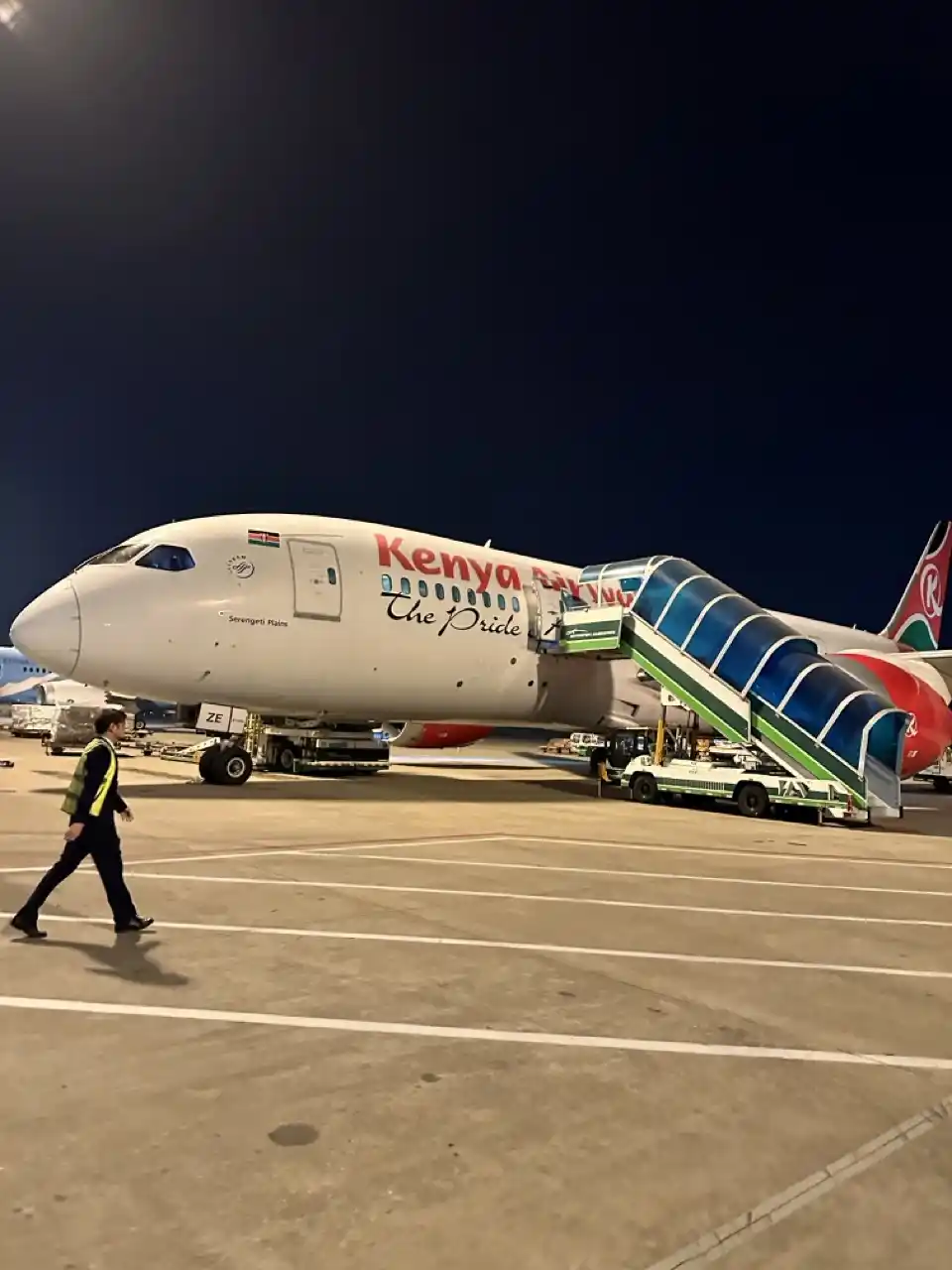 Kenya Airways 787-8 Economy Class Review from Guangzhou to Bangkok