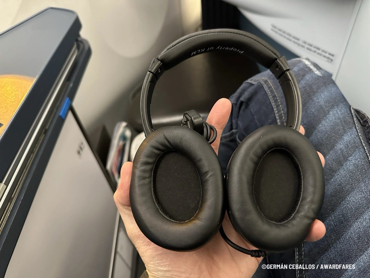 KLM 787-9 World Business Class: Buenos Aires to Santiago.