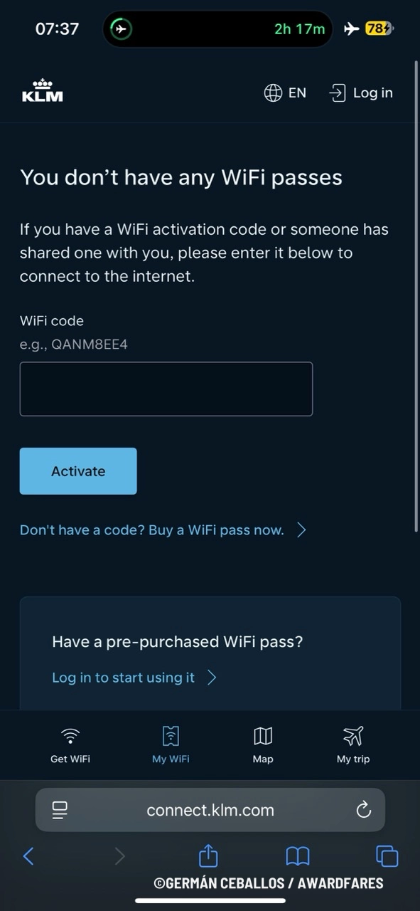 Details of the free Messaging Pass.