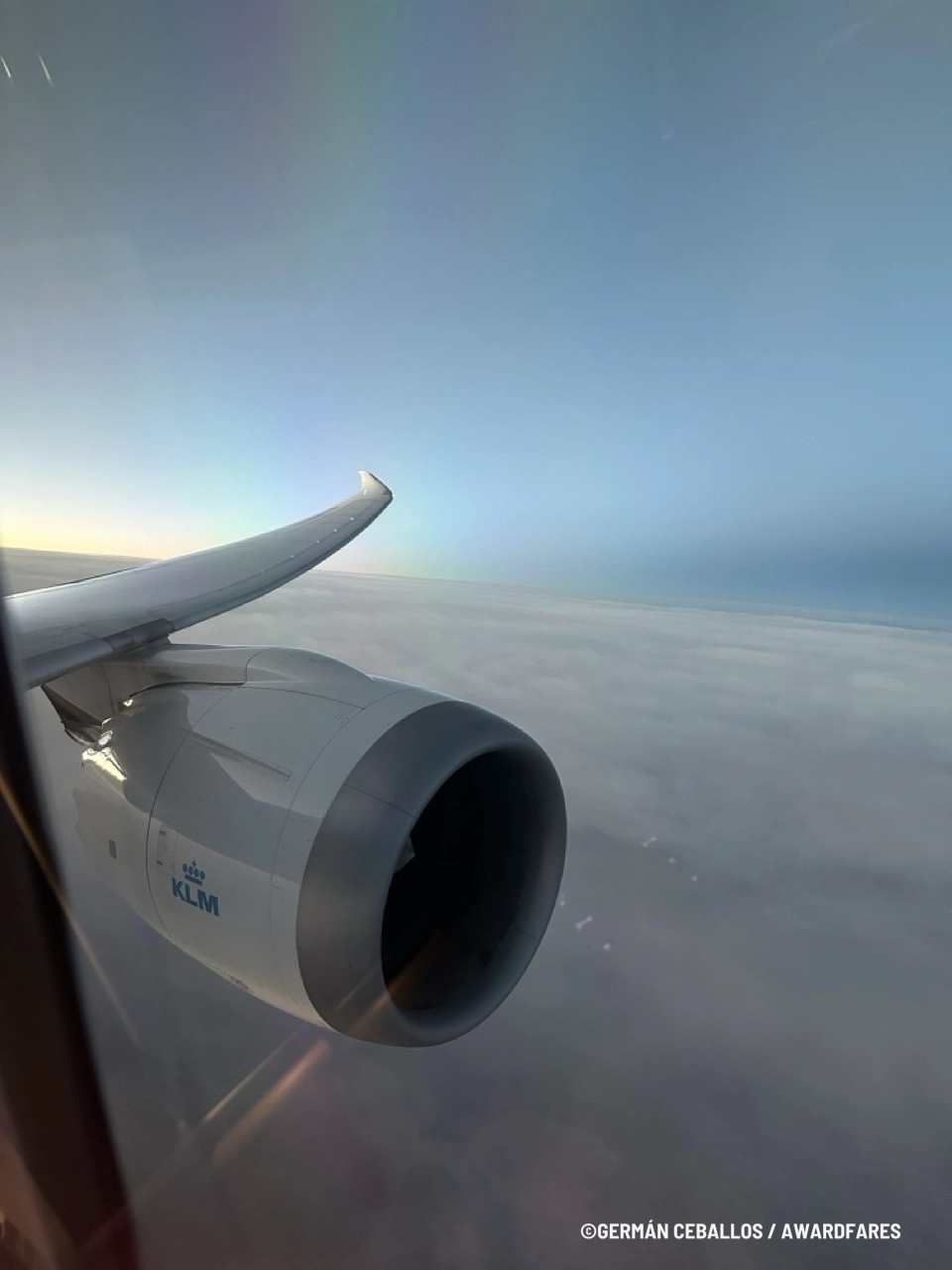 Stunning view of the snow-capped Andes mountains from the aircraft window.