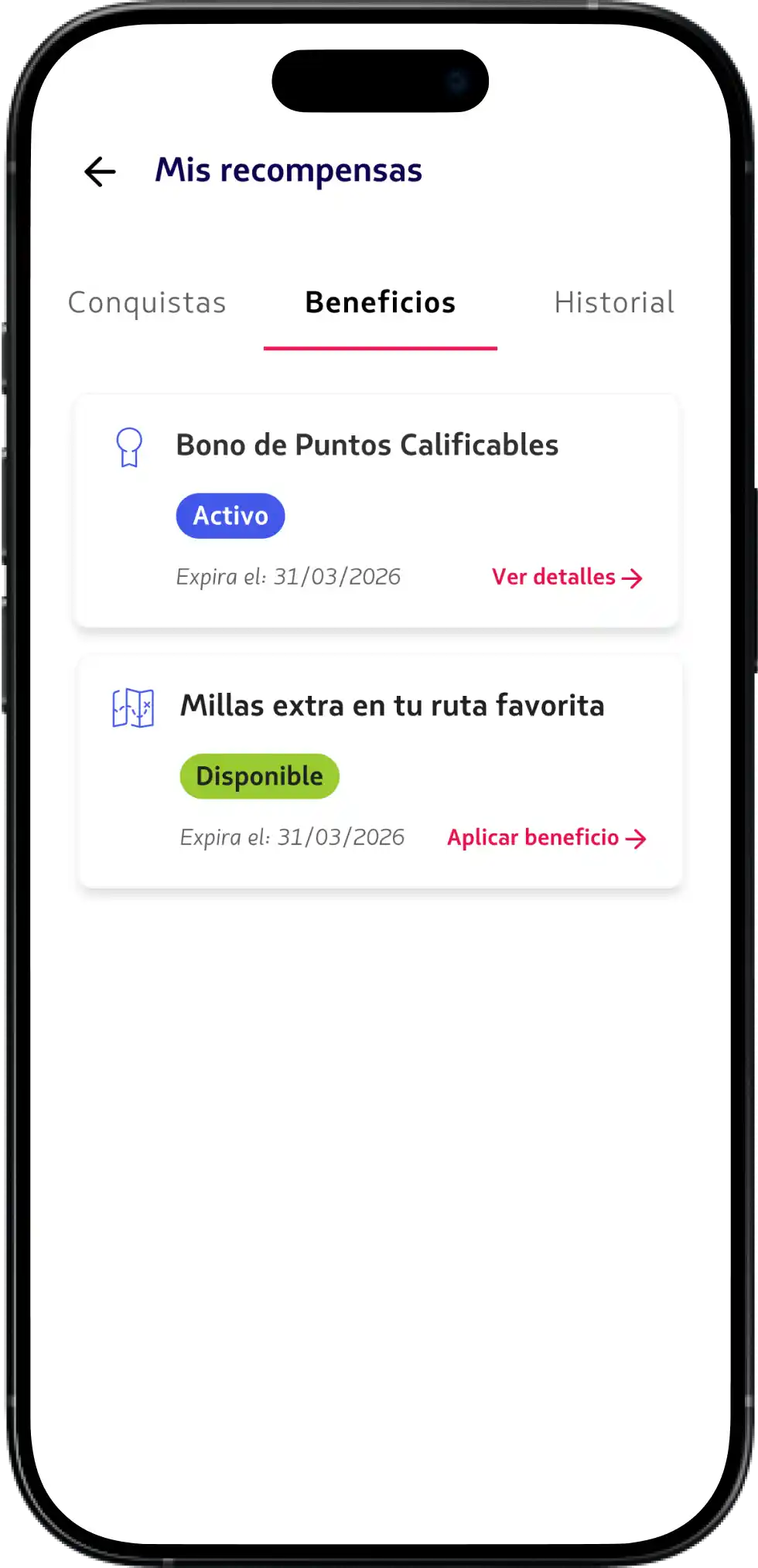 Nueva app LATAM Pass en 2025.