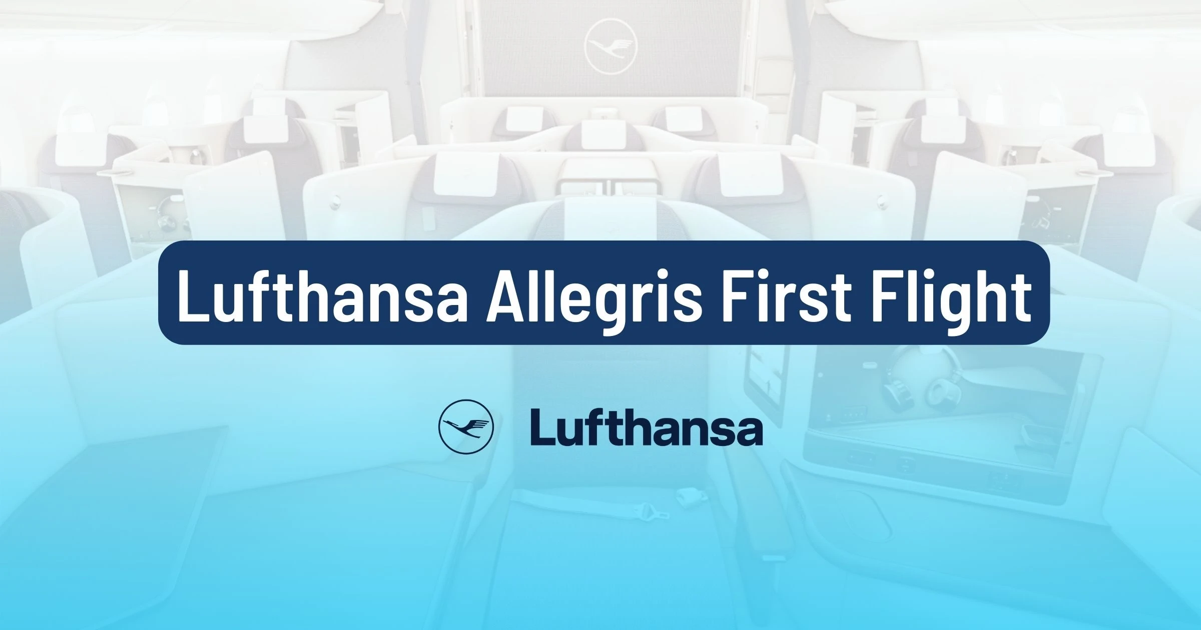 Cover image for Lufthansa Allegris Takes Flight on May 1st (Book with Points)