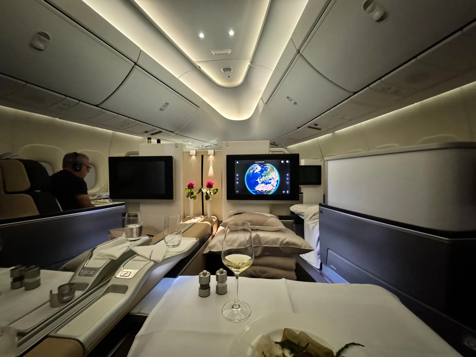 Lufthansa cabin