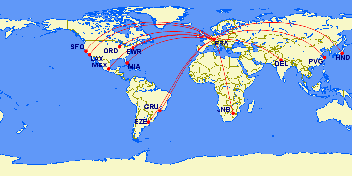 Cover image for Lufthansa First Available 30 Days in Advance