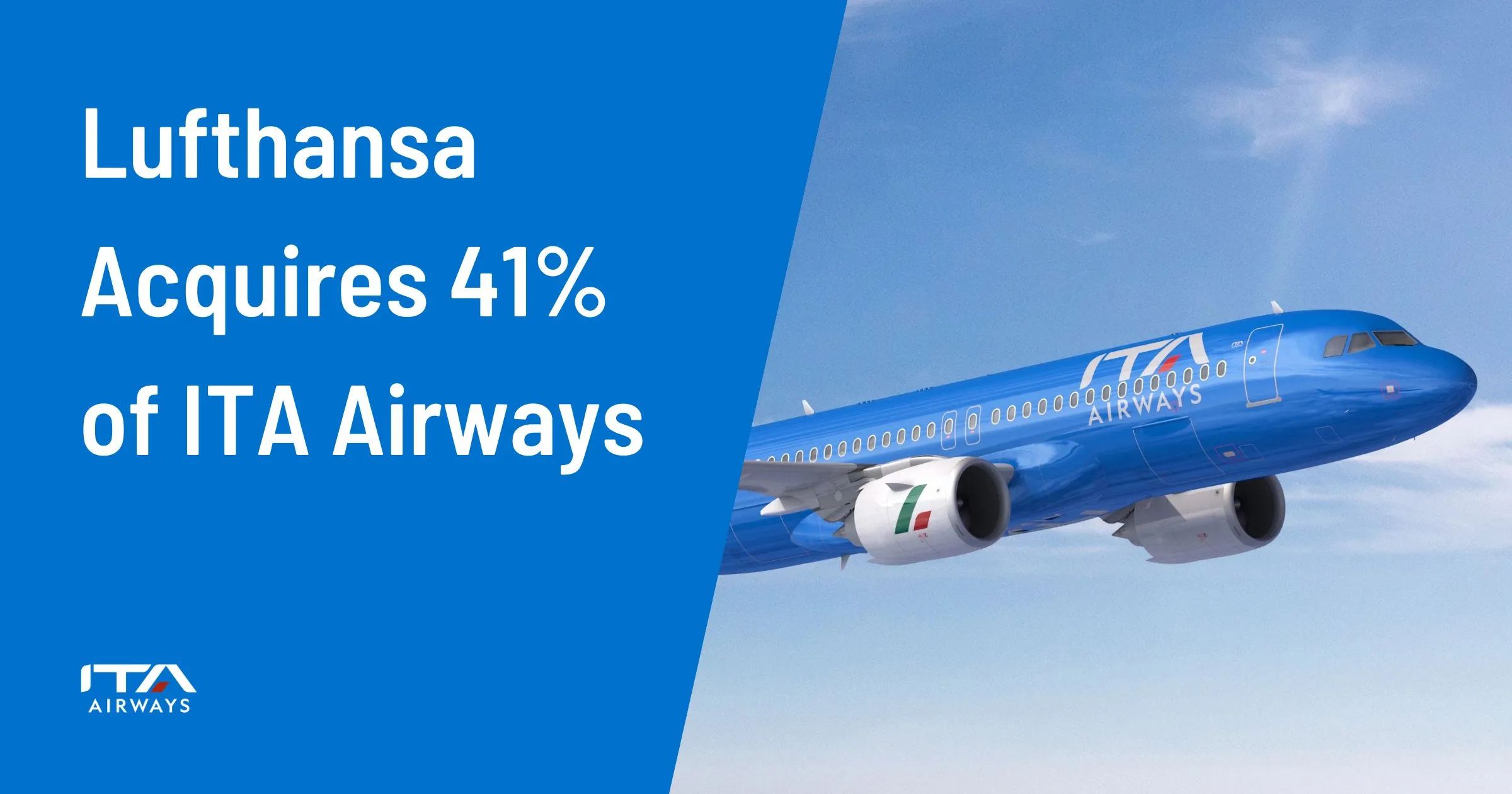Cover image for Lufthansa Acquires 41% of ITA Airways
