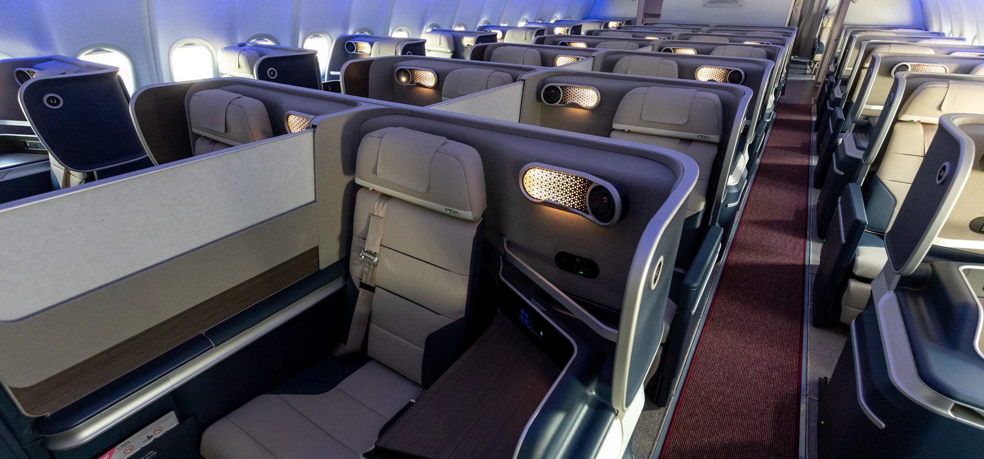 ITA Airways A350 Business Class.