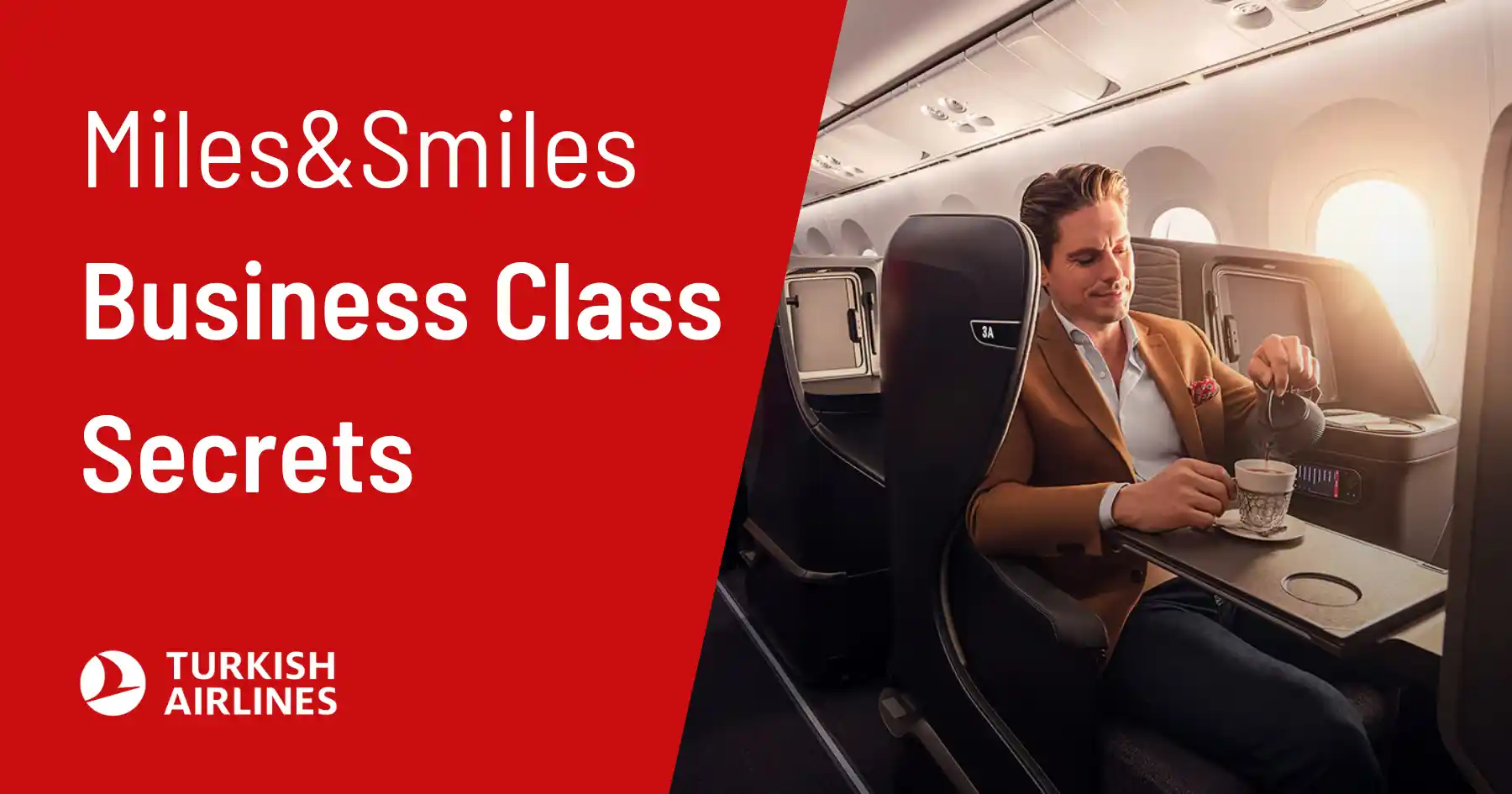 Cover image for Booking Business Class with Turkish Miles&Smiles