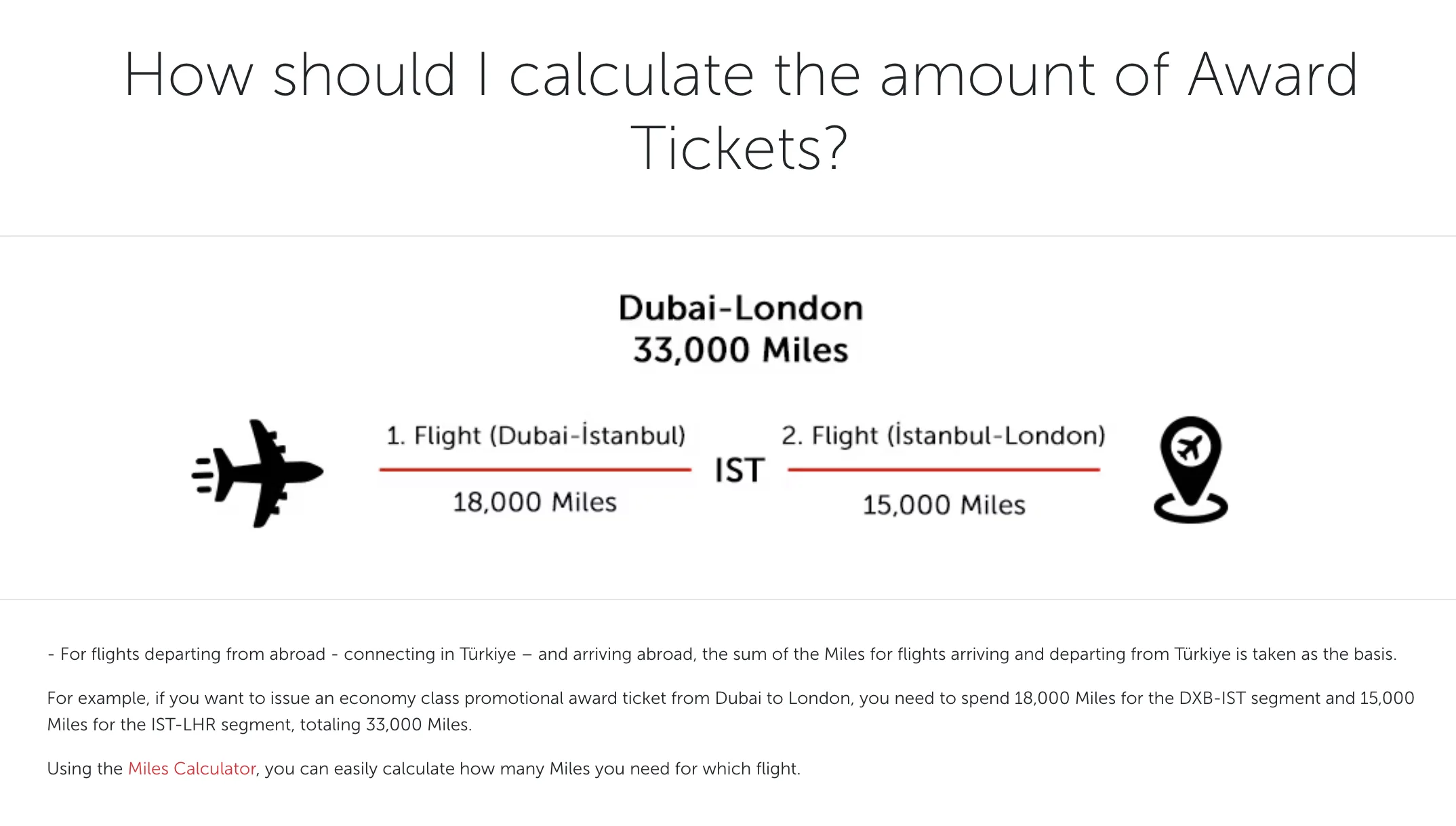 Turkish Miles&Smiles Award Pricing (Multiple Segments).