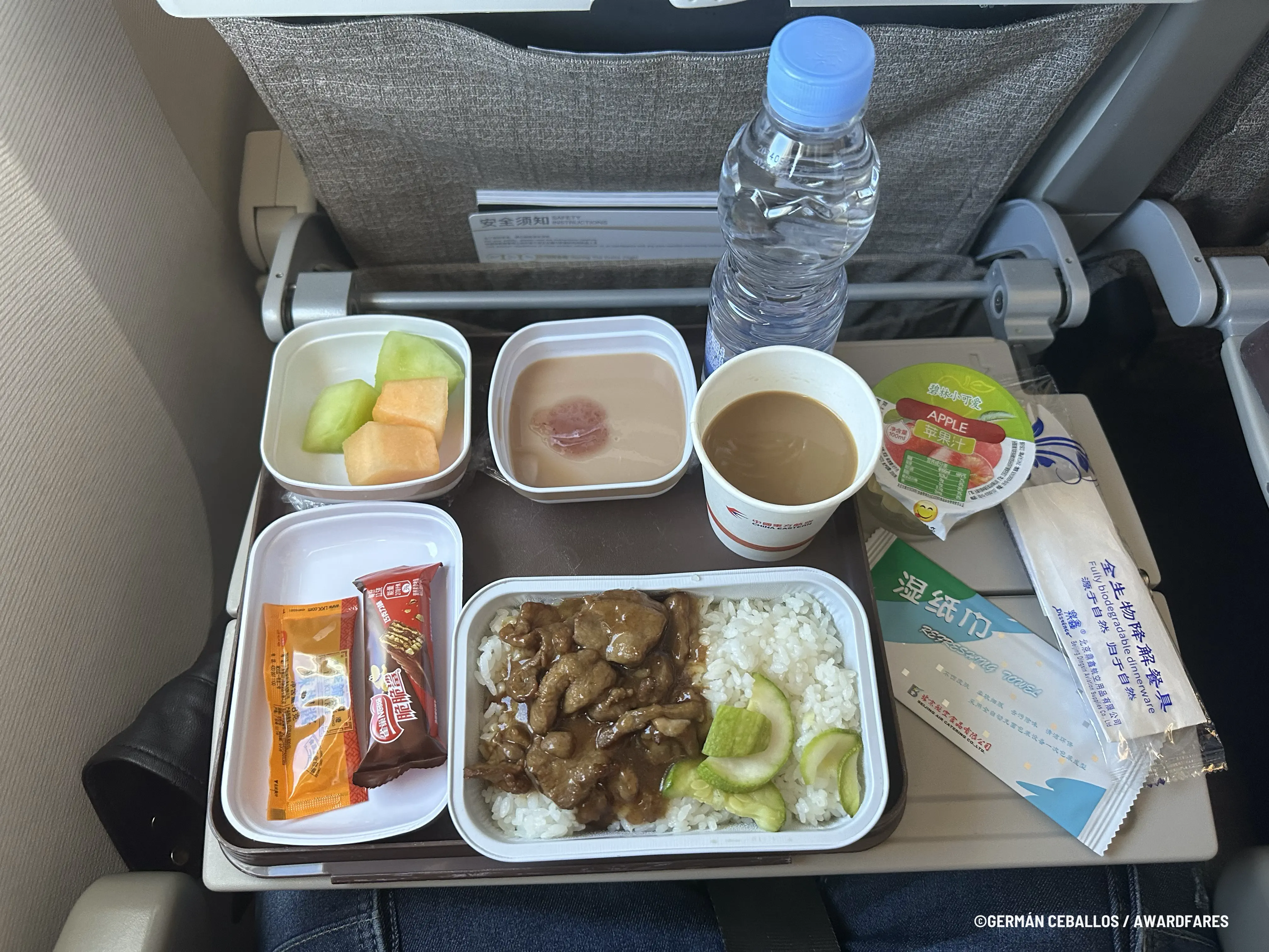 China Eastern Economy Class 777-300ER: Beijing to Shanghai