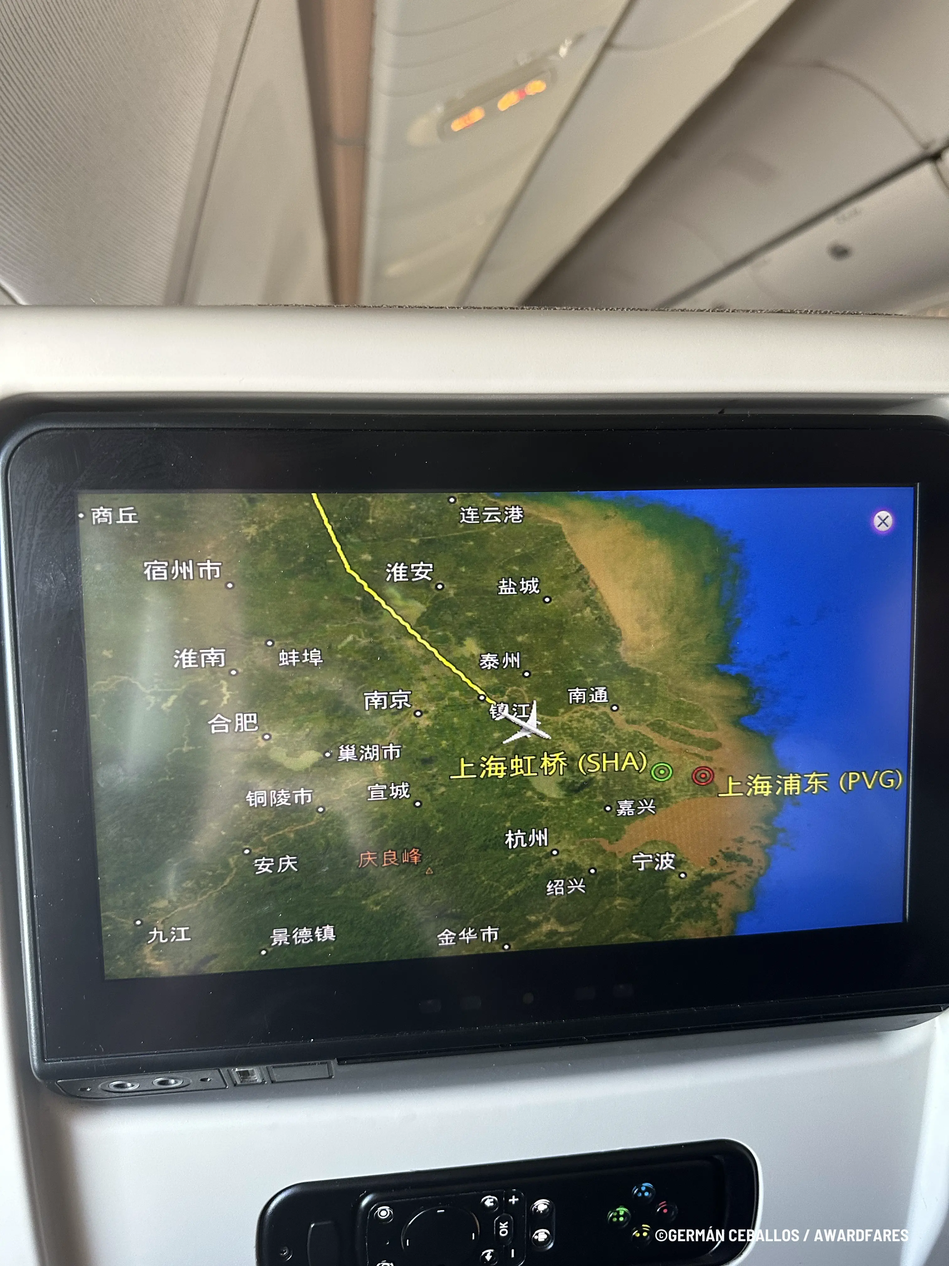 China Eastern Economy Class 777-300ER: Beijing to Shanghai