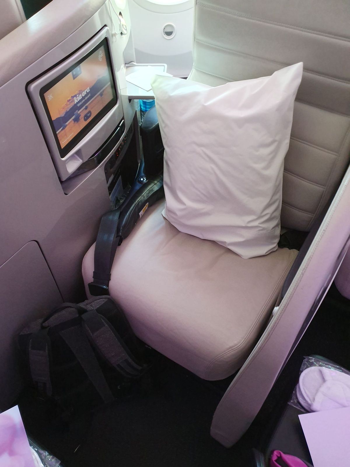 Review of Air New Zealand Business Auckland to Taipei (787-9