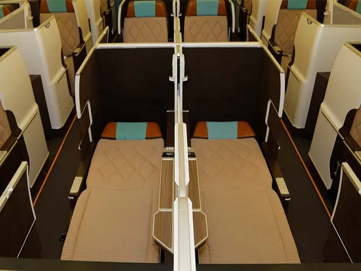 Oman Air 787 Business Class.