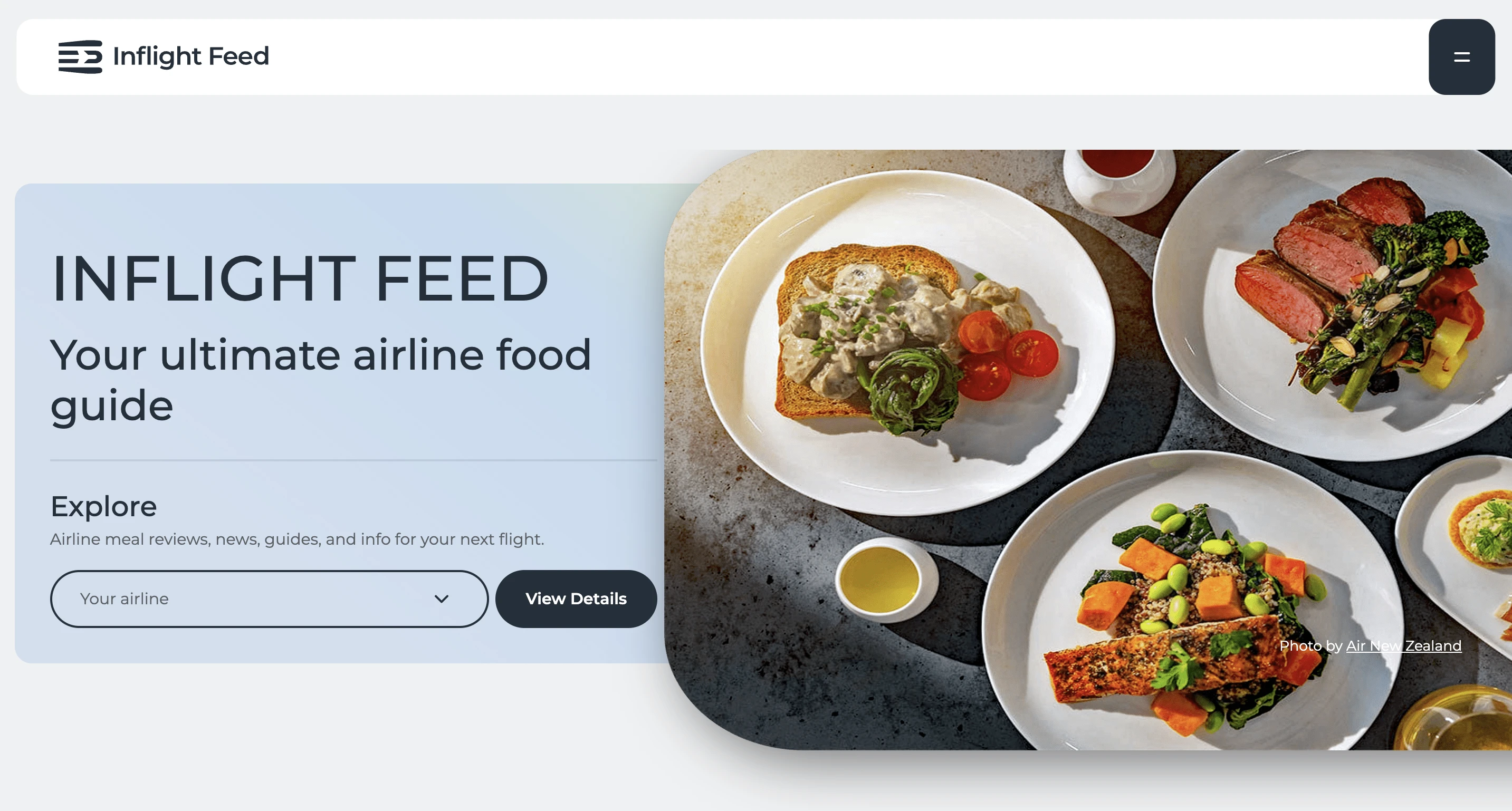 Inflight Feed: The best independent airline food directory