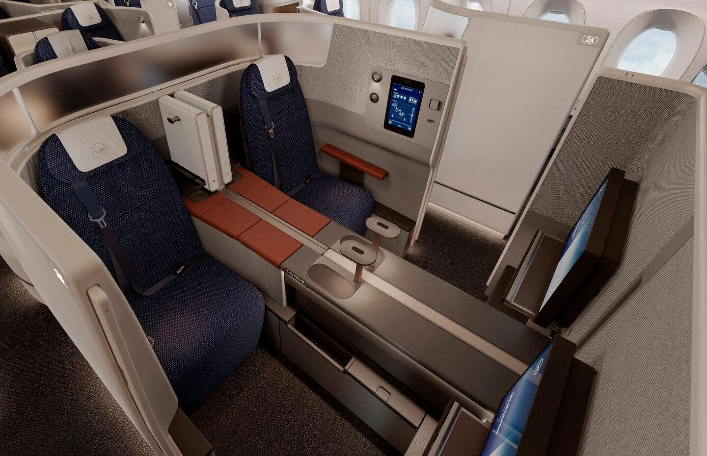 Lufthansa will launch their new Allegris cabin in 2024.
